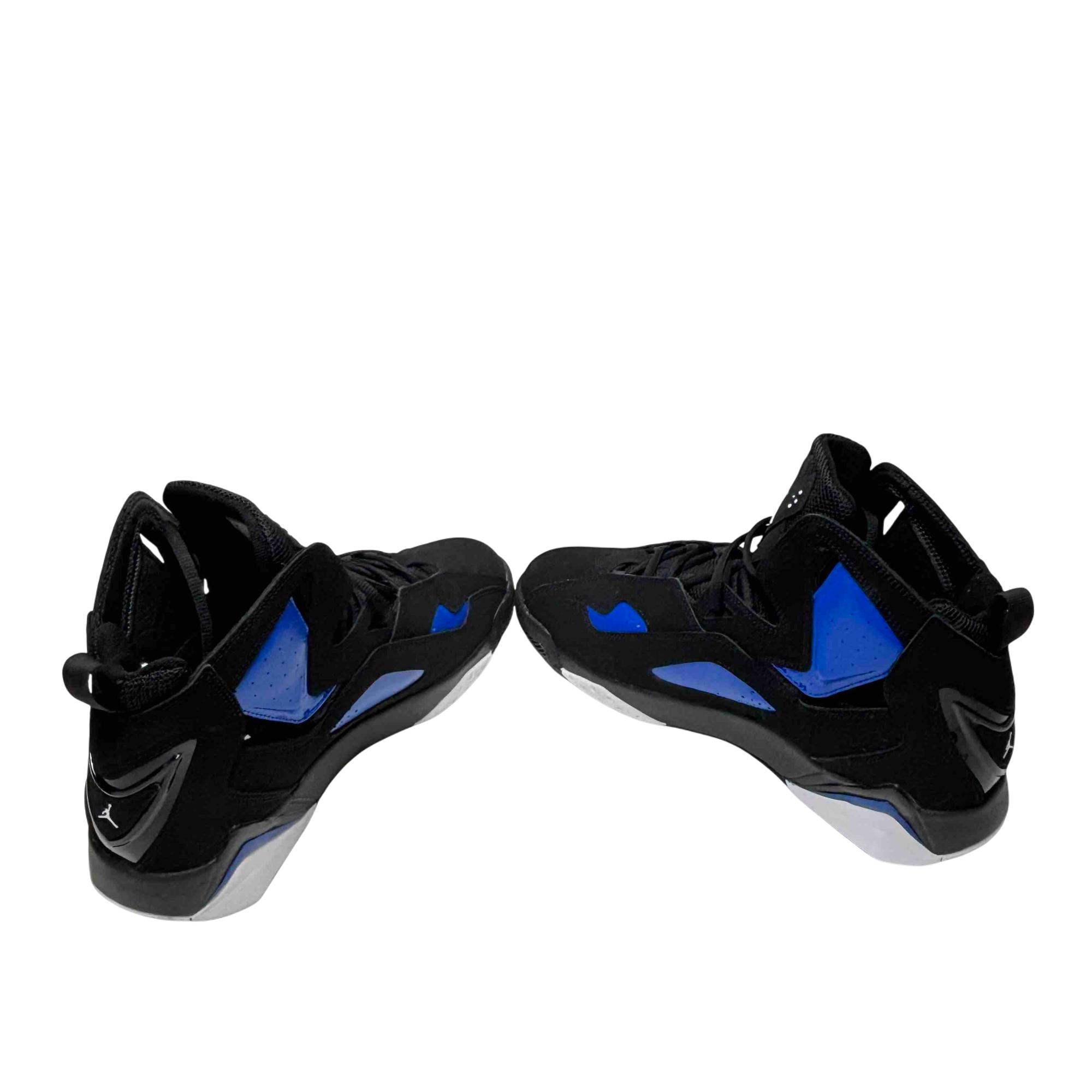 air jordan true flight black and blue