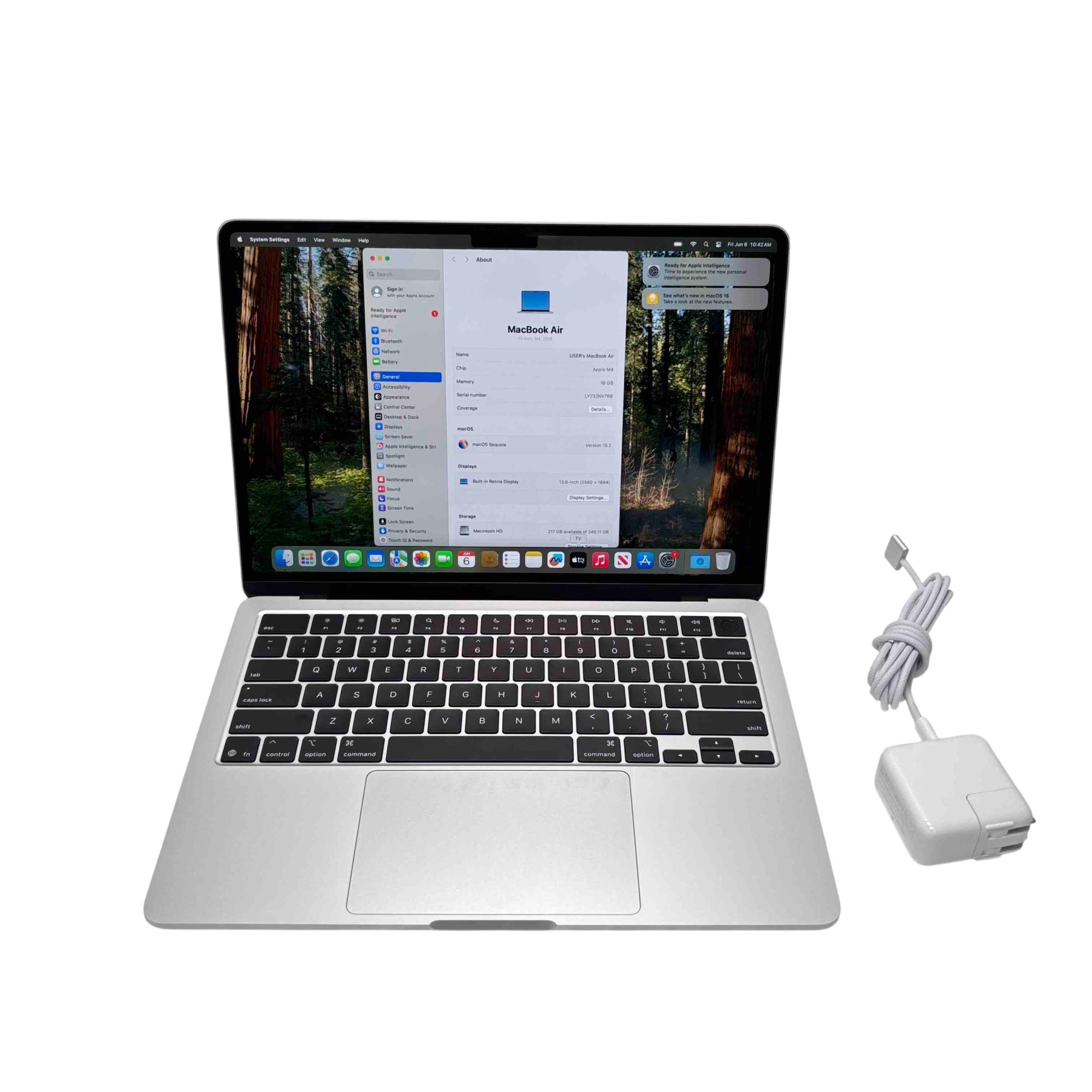 Apple MacBook Air (2025) MC6T4LL/A M4 4.4GHz 16GB RAM 256GB