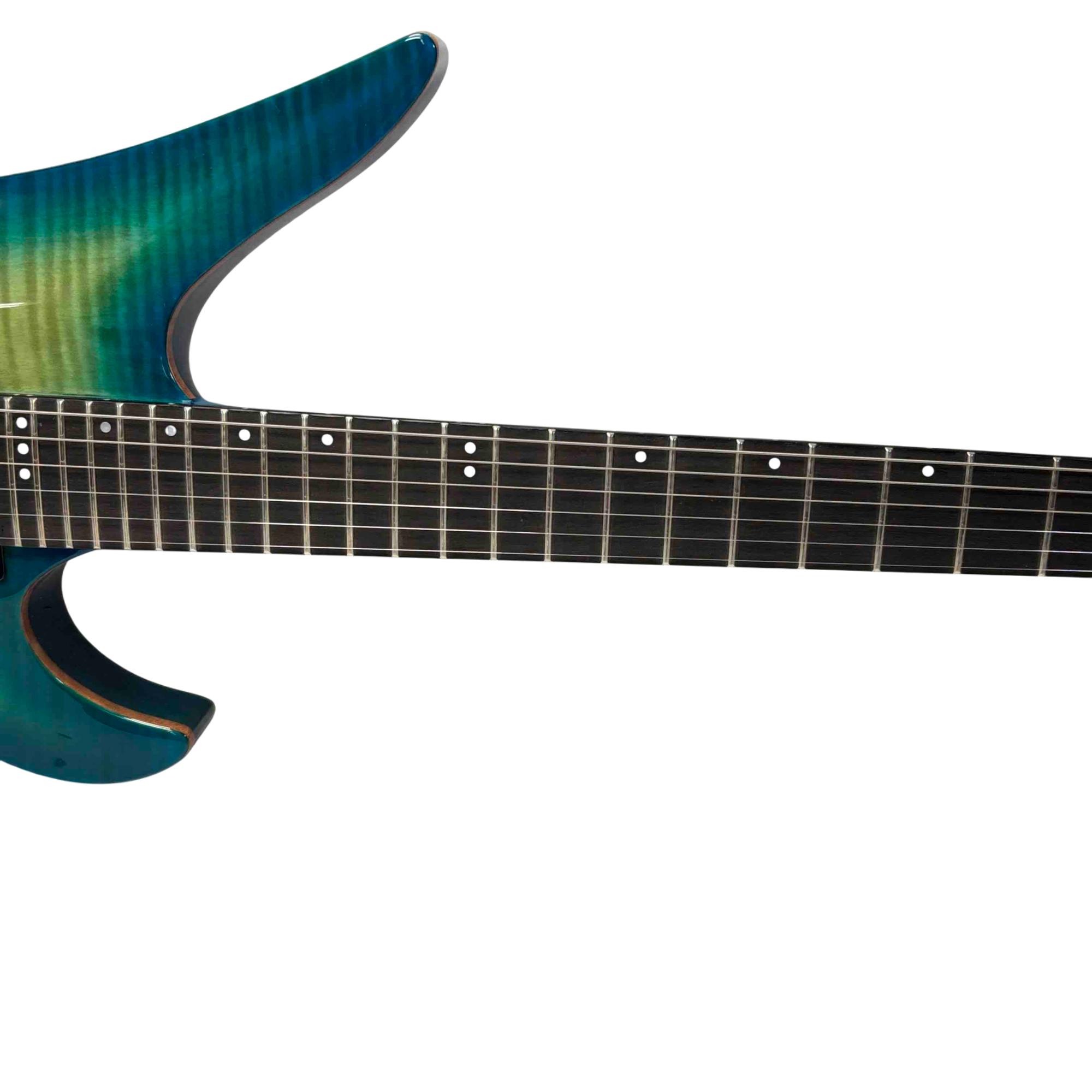 Schecter Blackjack SLS Avenger FR-S RH Electric Guitar Aquaburst