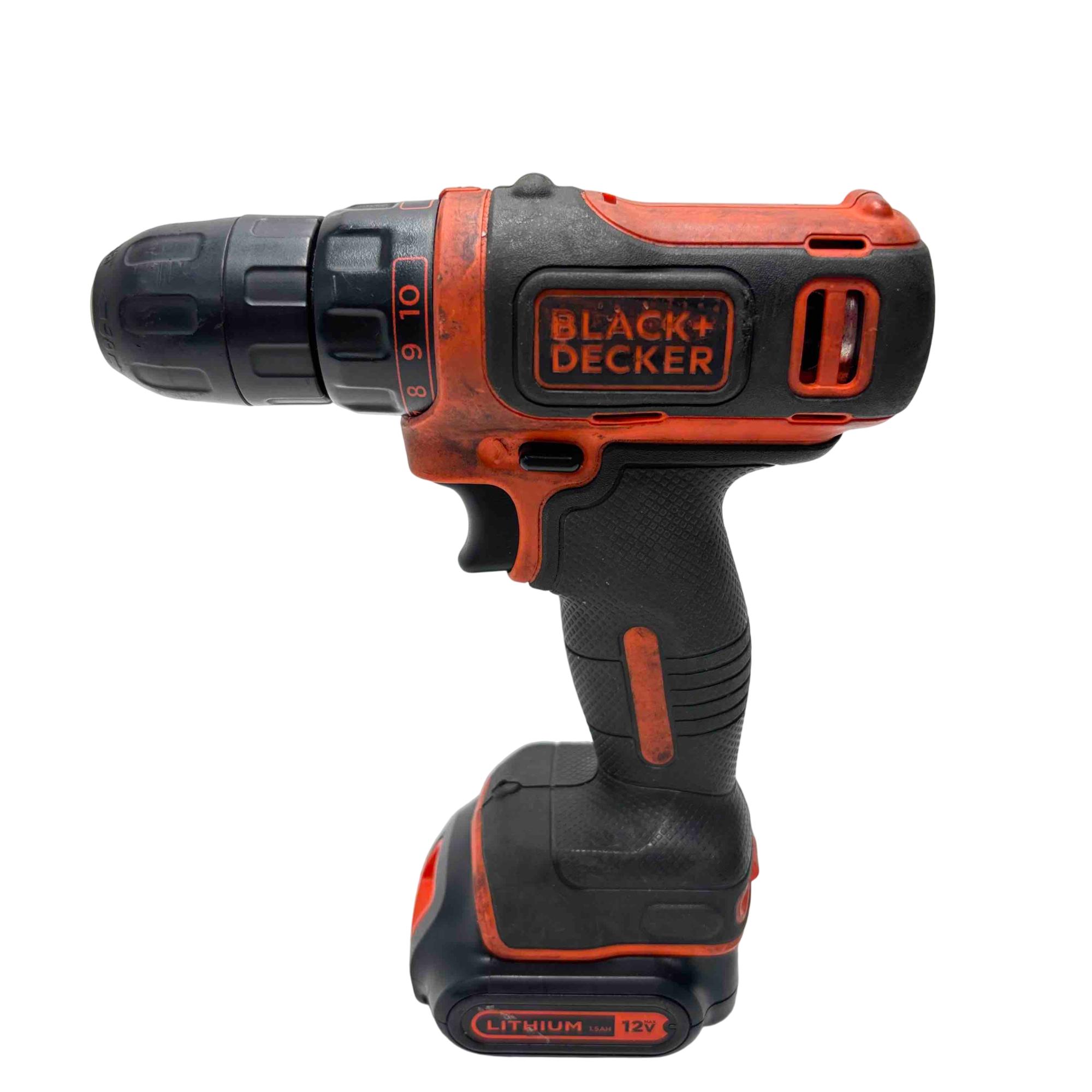 Screwdriver Cd121k50 Black Decker CD121K50 12-Volt Cordless Drill