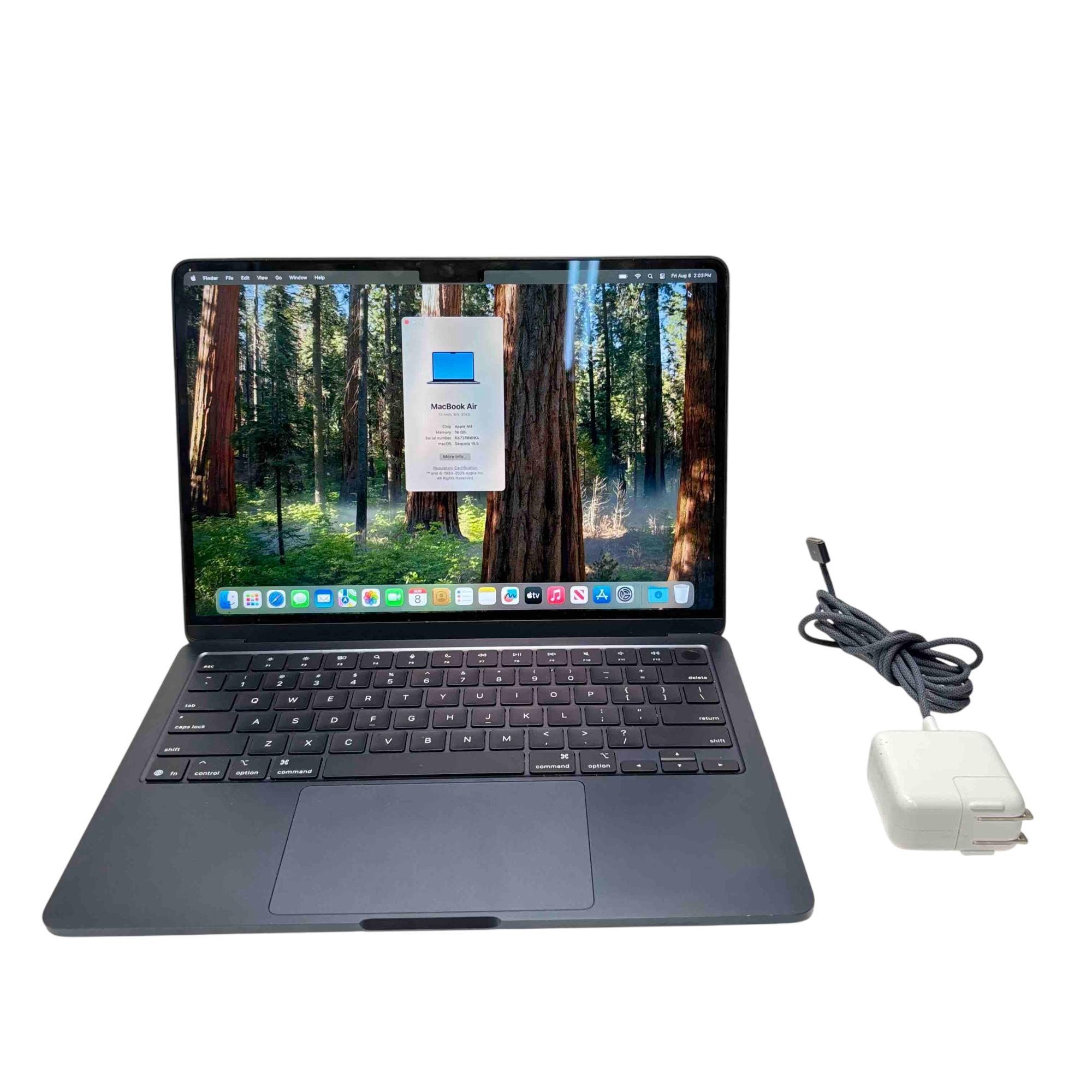 Apple MacBook Air (2025) MC6T4LL/A M4 Chip 4.4GHz 16GB RAM
