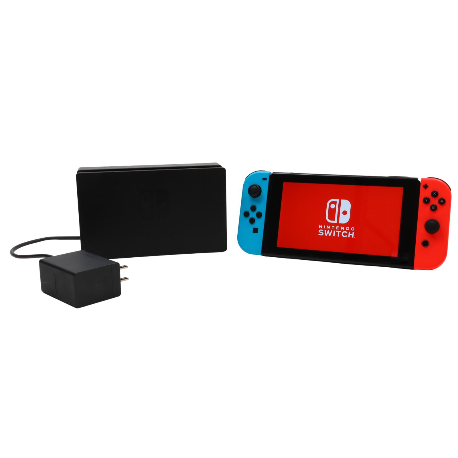 Nintendo Switch HAC-001 32GB Video Game System - Blue/Red (2223)