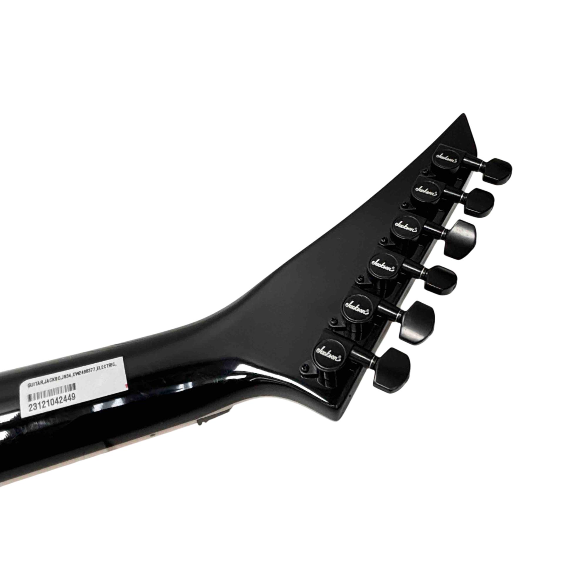 Jackson JS34 Six-String Right Handed Electric Guitar Black