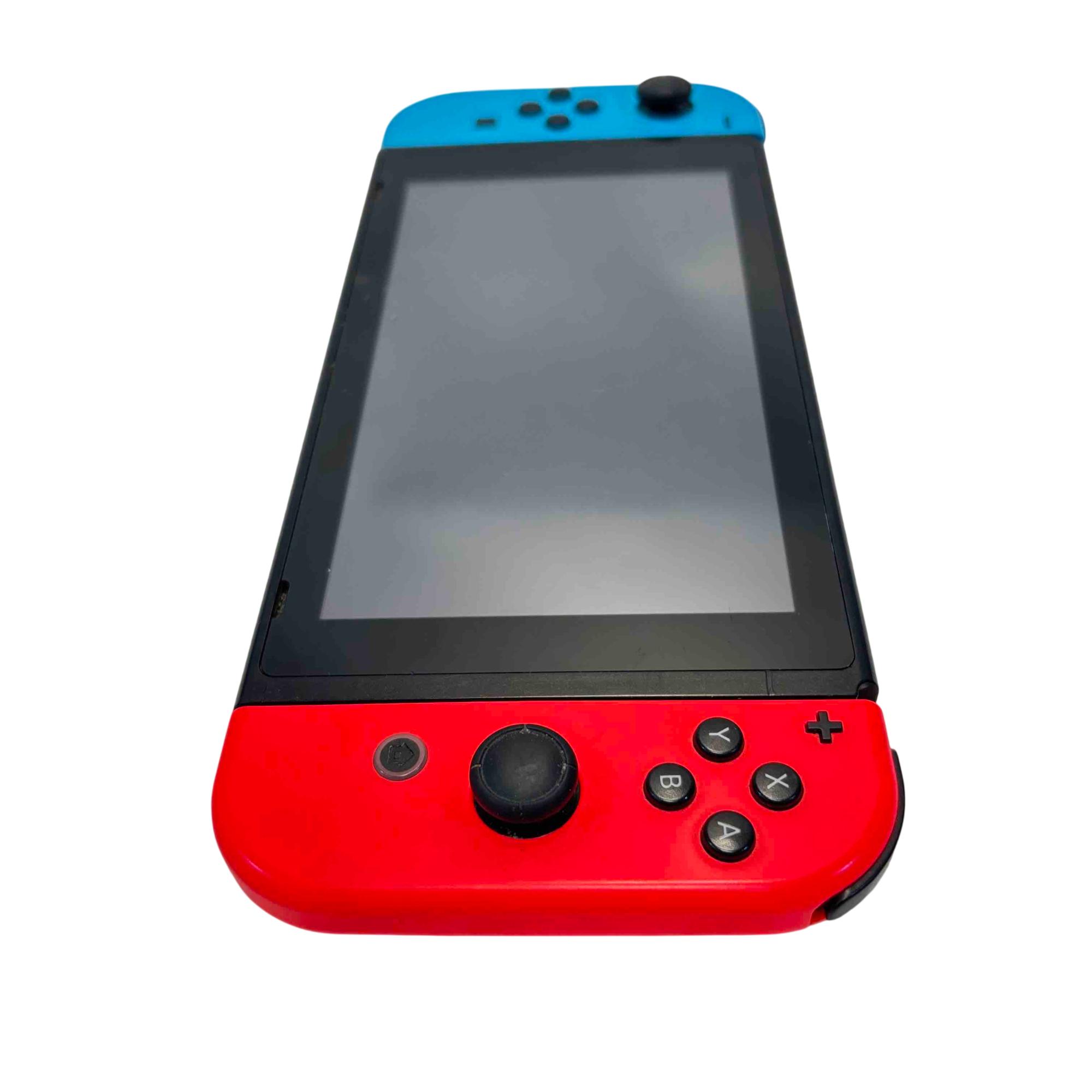 Nintendo Switch レッド　シアン　2018年　HAC-001 Nintendo Switch Neon Blue & Red Joy-Con New Version- HAC-001