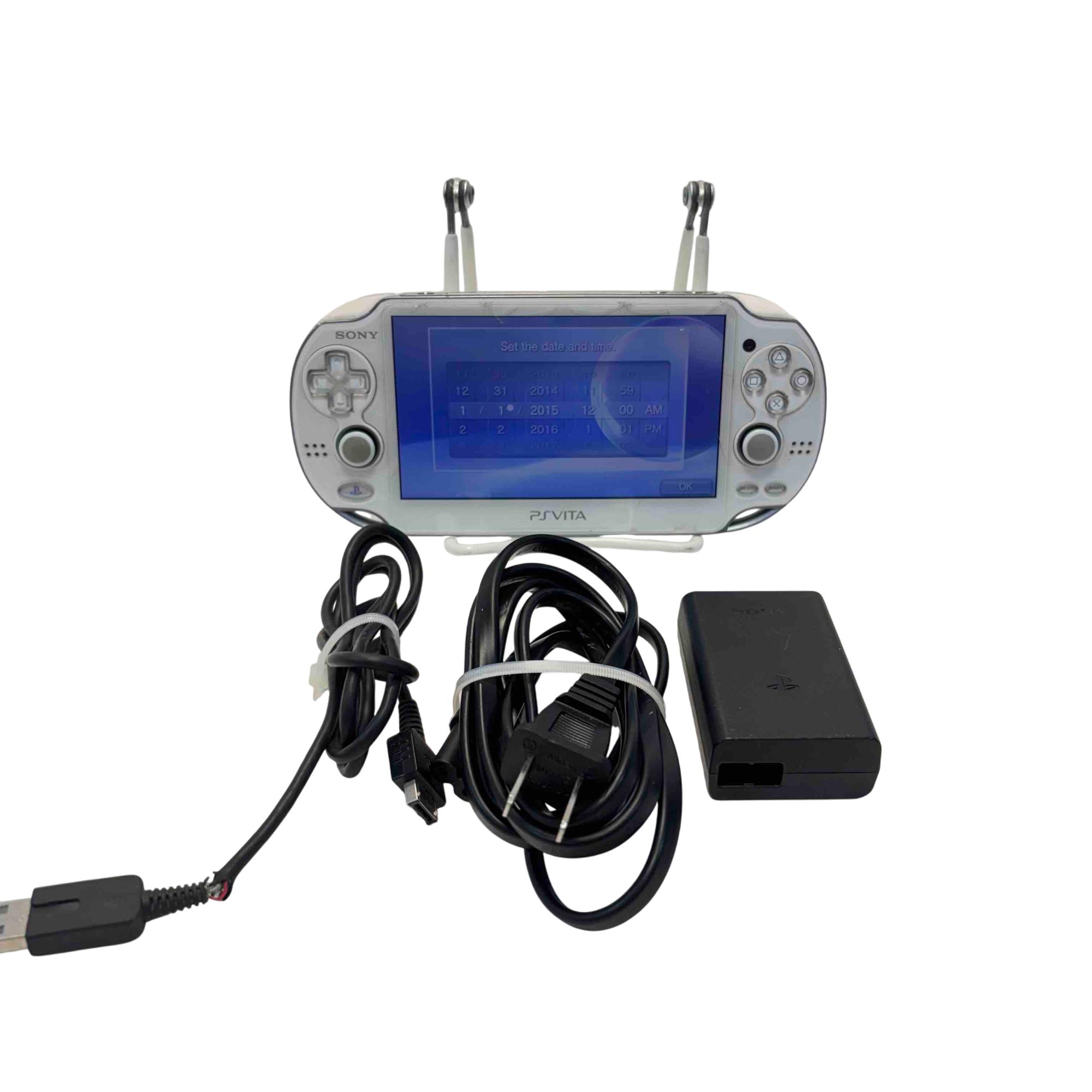 Sony PlayStation PS Vita PCH-1000 Crystal White Handheld Console