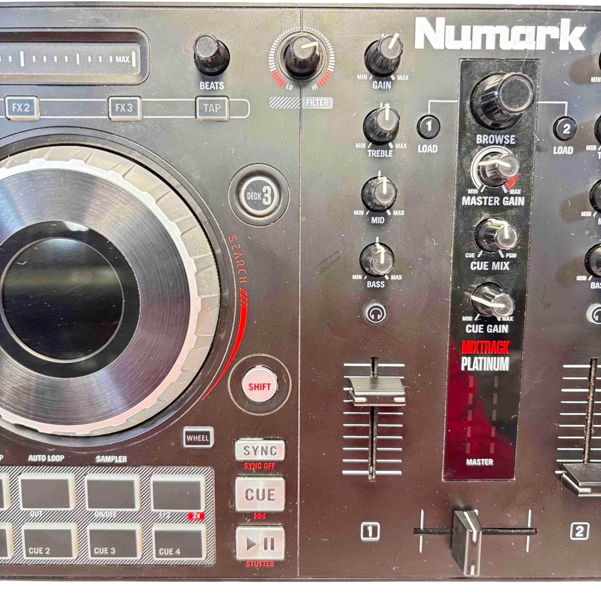 Numark Mixtrack Platinum 4-Deck DJ Controller for Serato