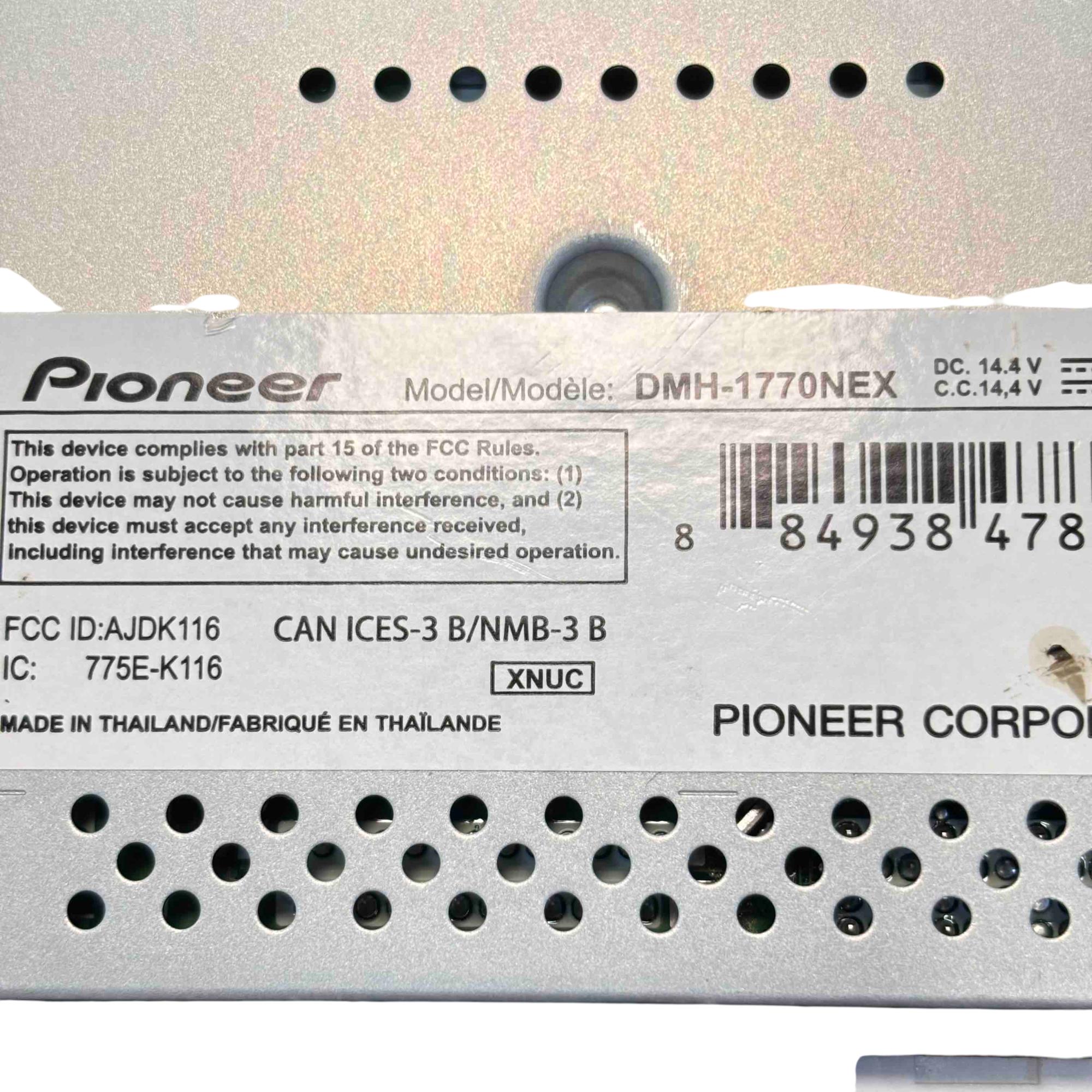 SONEE ページ Pioneer DMH-1770NEX 6.8