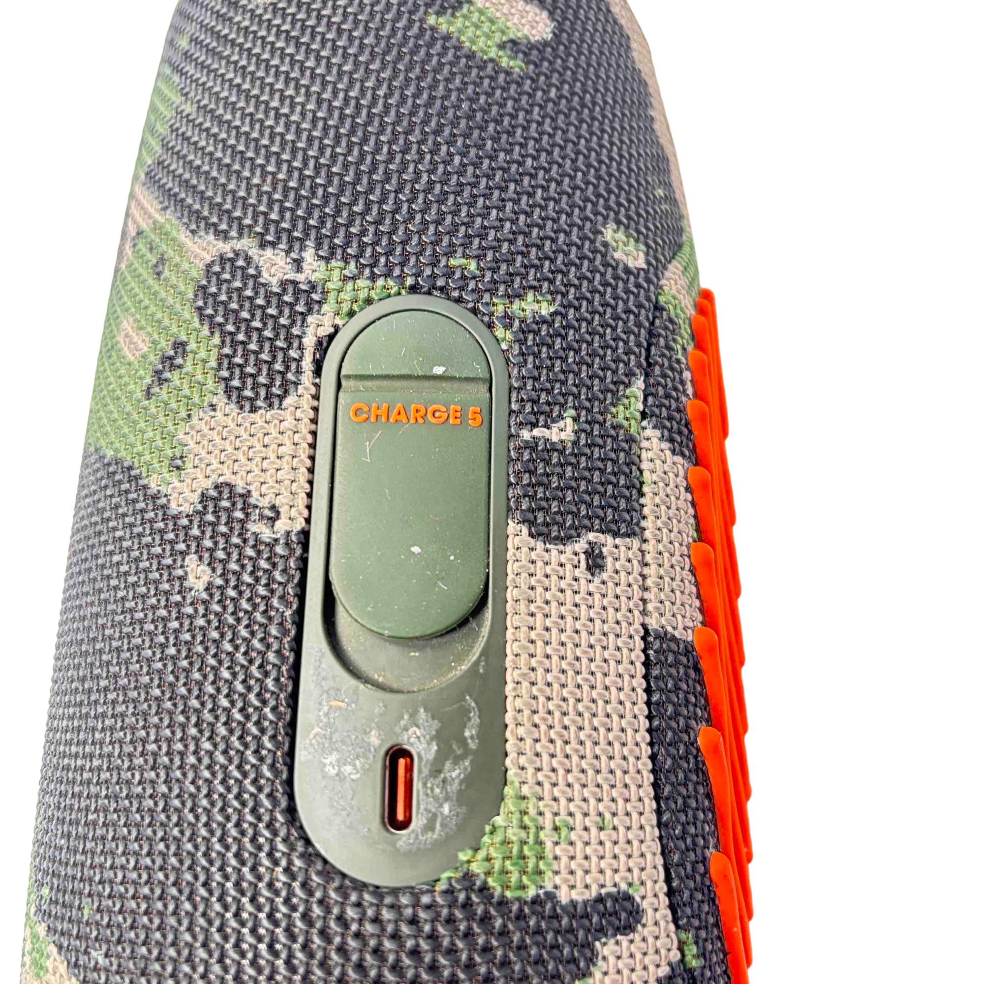 JBL Charge 5 Portable Waterproof Bluetooth Speaker Camouflage