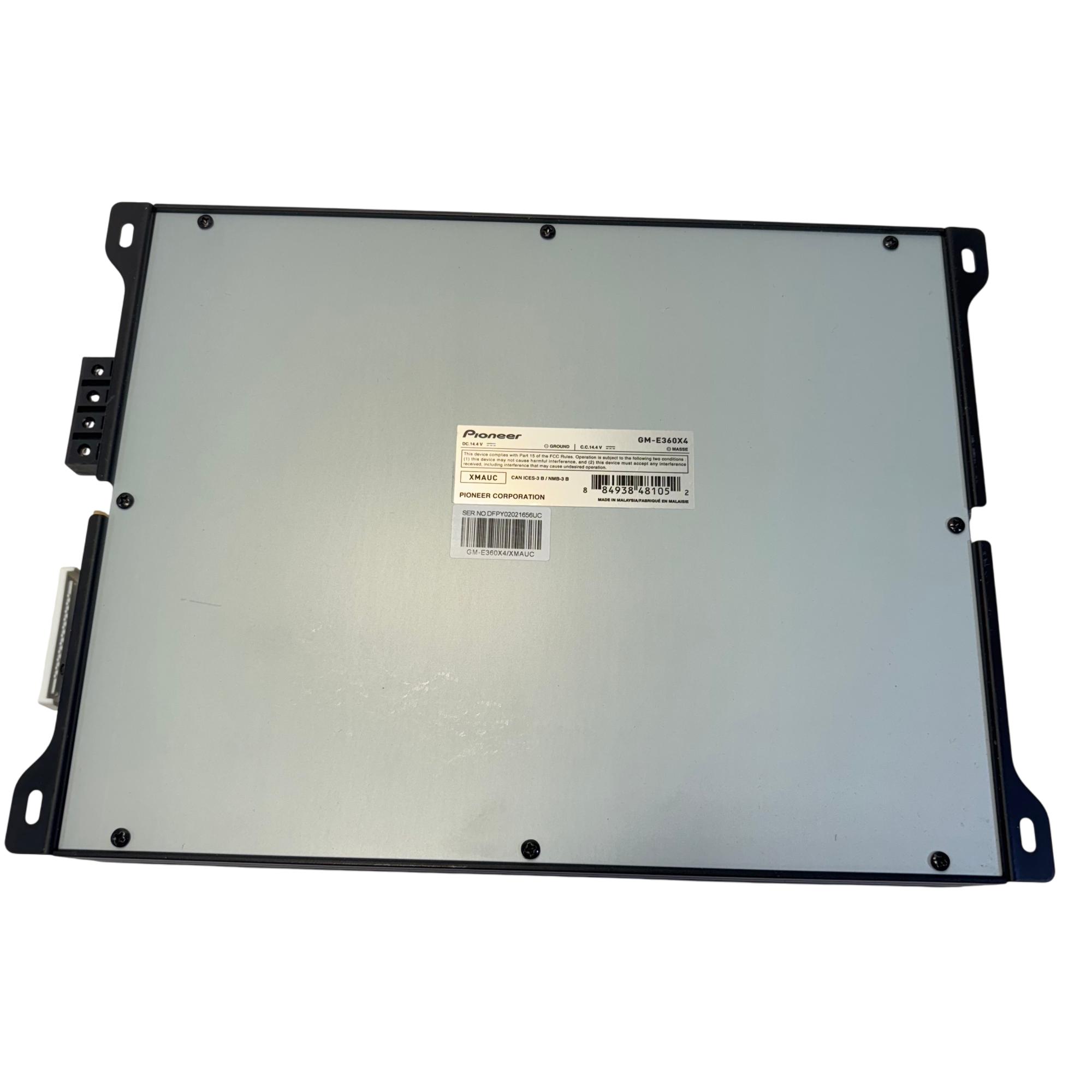 Pioneer GM-E360X4 4-Channel Bridgeable Car Power Amplifier 1000W Max