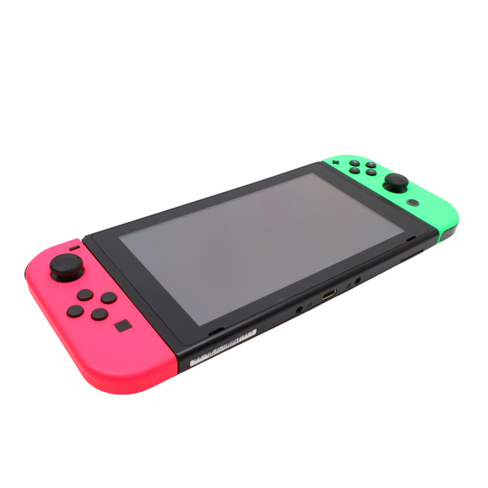 Nintendo Switch HAC-001 32GB Video Game System - Pink/Green (6047)