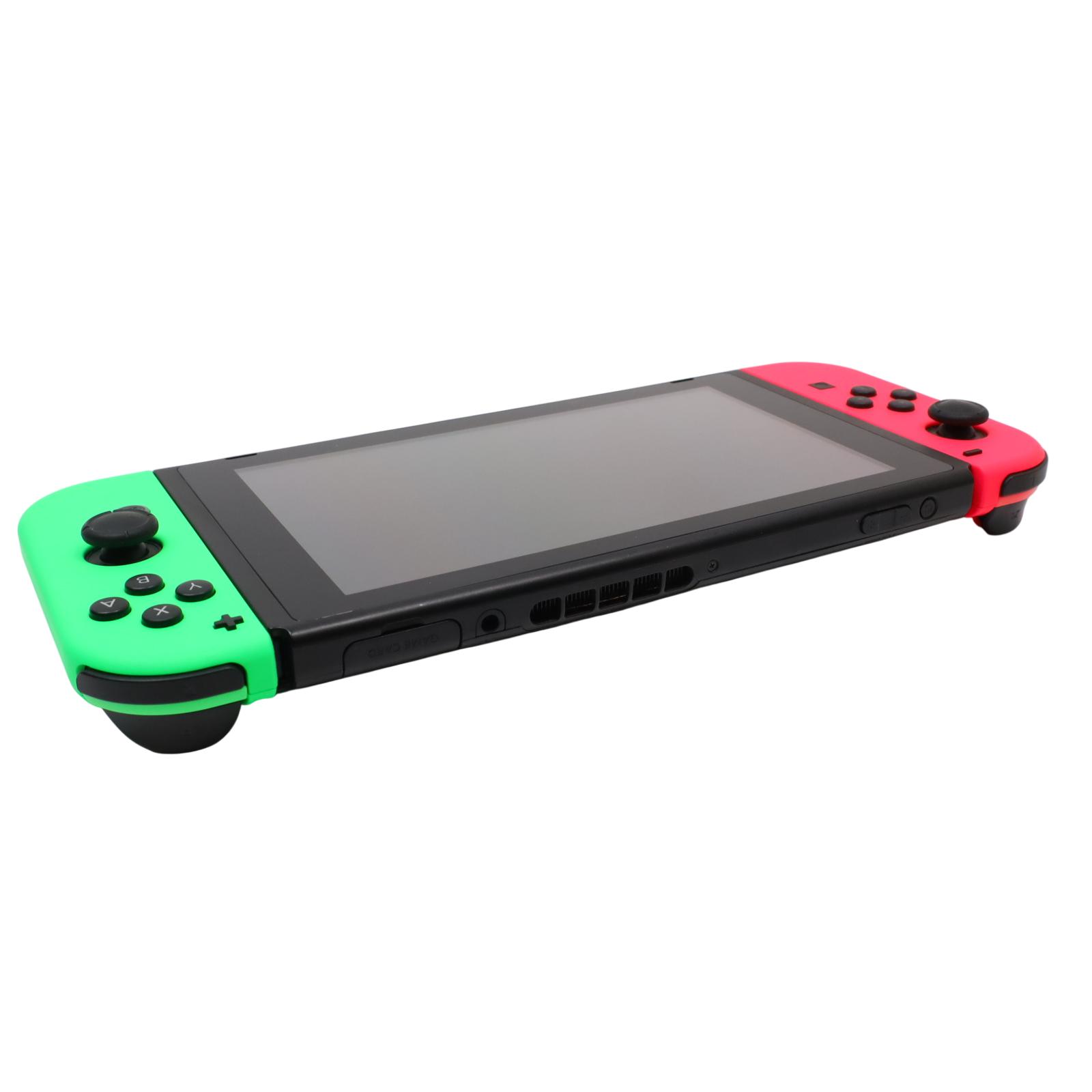 美品 Nintendo 任天堂 SWITCH HAC-001 Nintendo Switch HAC-001 32GB Video Game System - Pink/Green (6047)