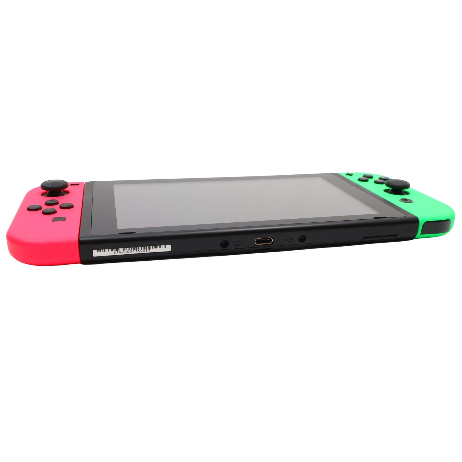 Nintendo Switch HAC-001 32GB Video Game System - Pink/Green (6047)
