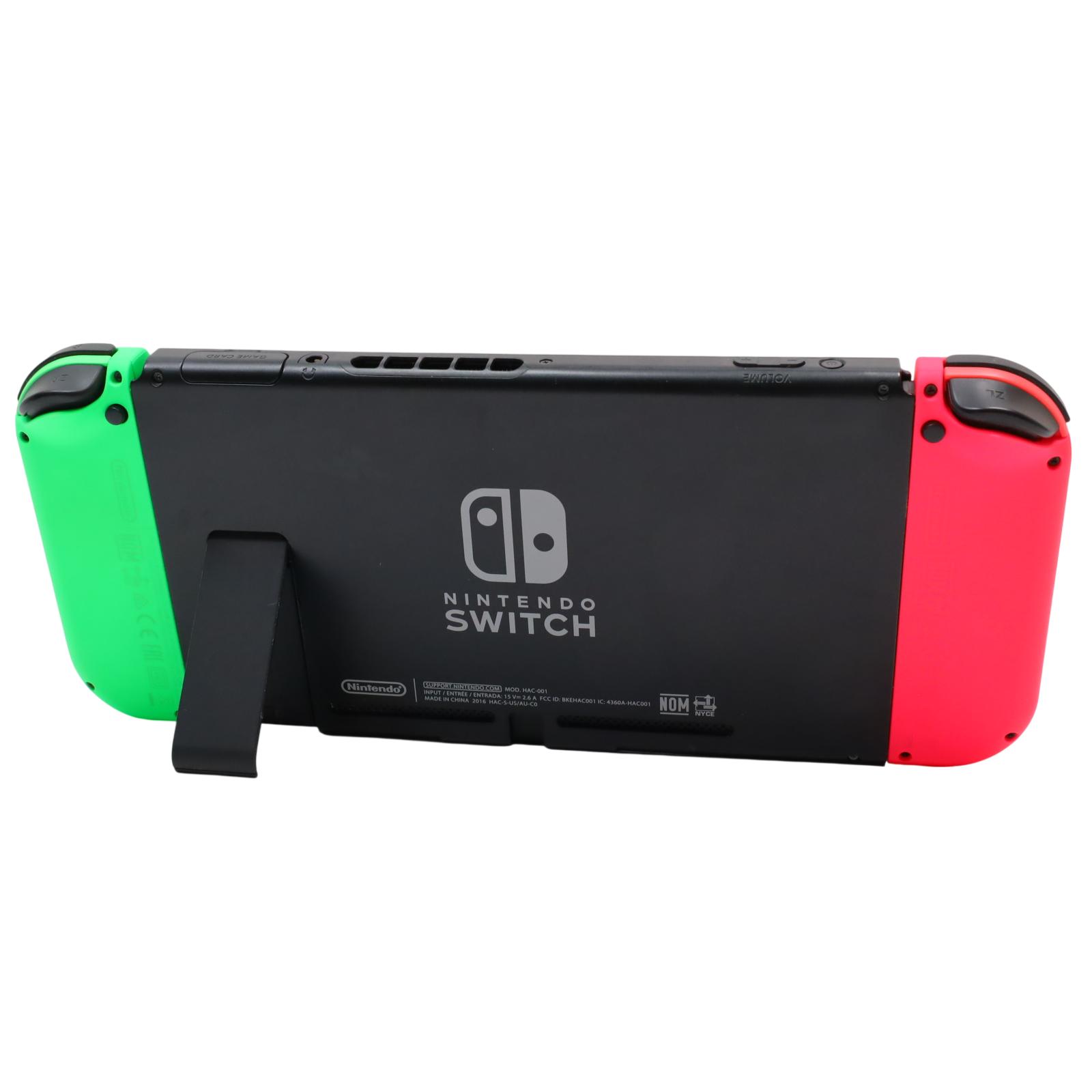 Nintendo Switch HAC-001 32GB Video Game System - Pink/Green (6047)