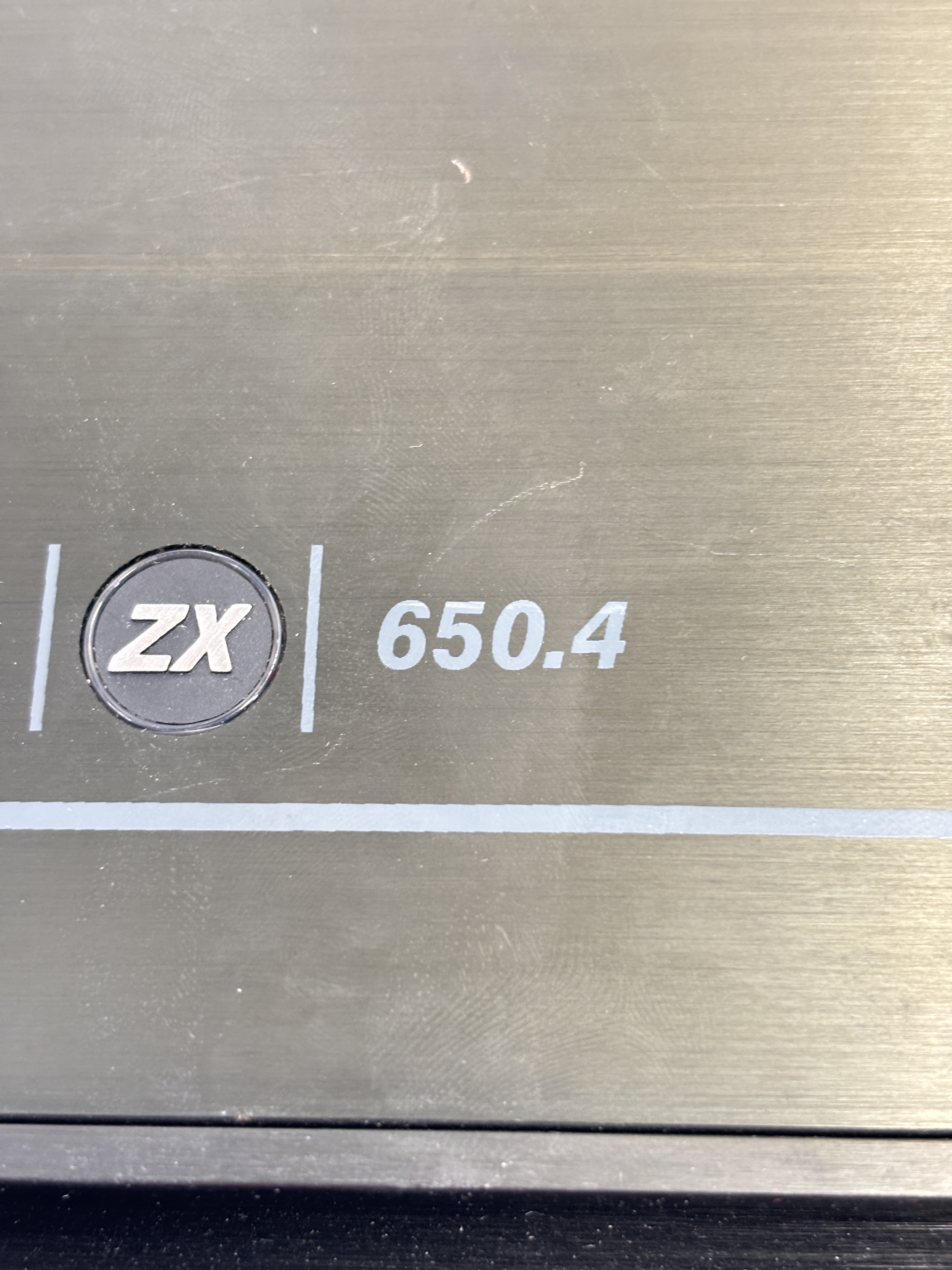 Kicker ZX650.4 4-Channel Car Audio Amplifier