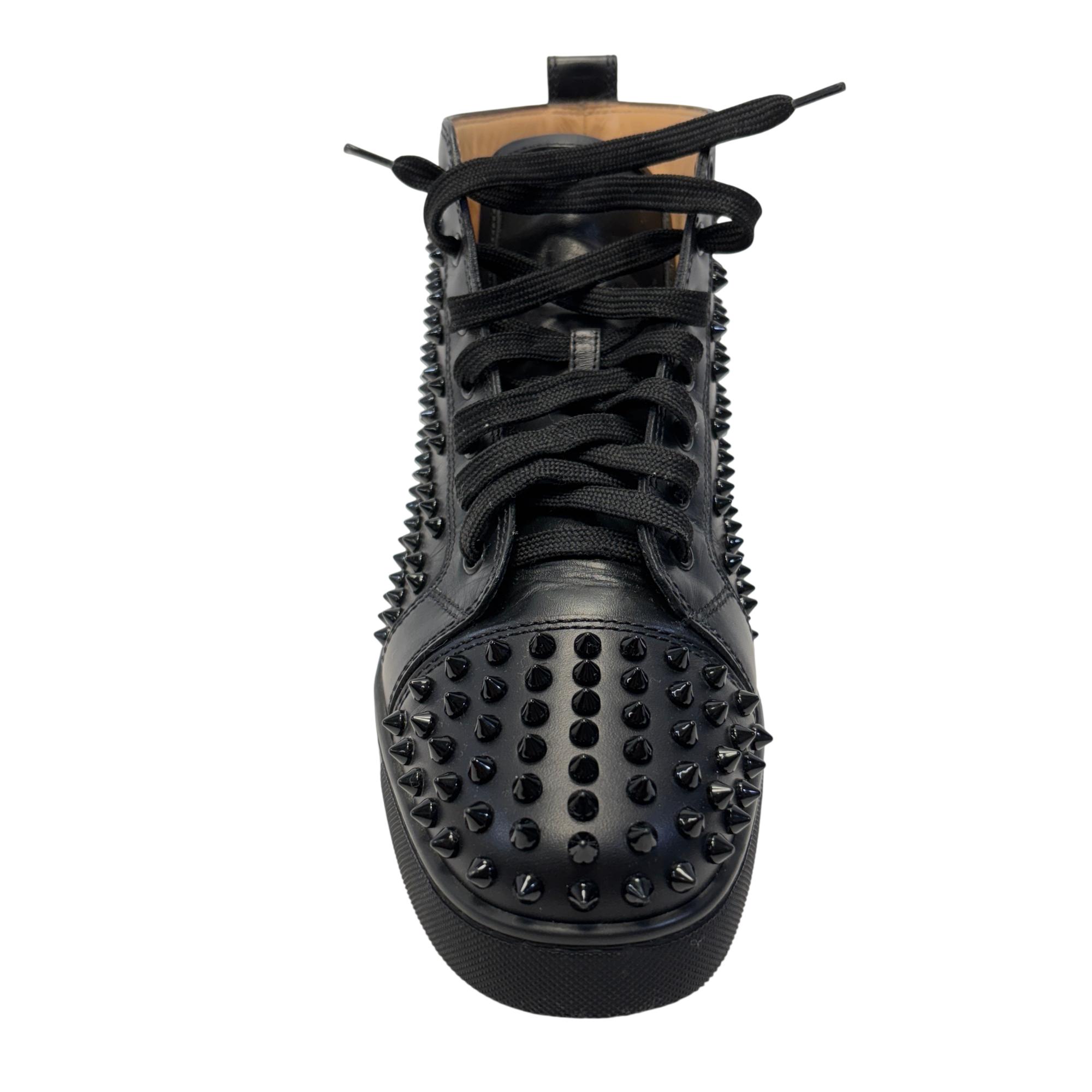 バ*ビ様 週末限定オークション☆セールChristian Louboutin 3 Christian Louboutin Louis Spikes Mens High-Top Sneakers