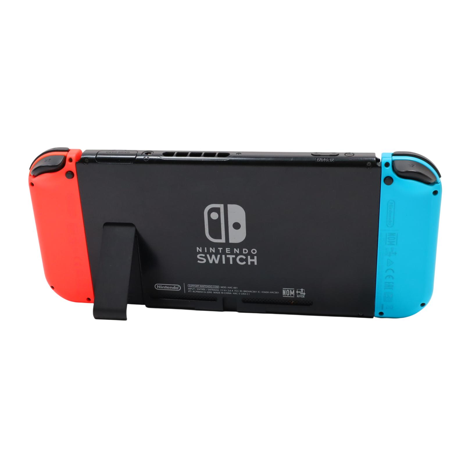 Nintendo Switch HAC-001 32GB Video Game System - Blue/Red (7264)