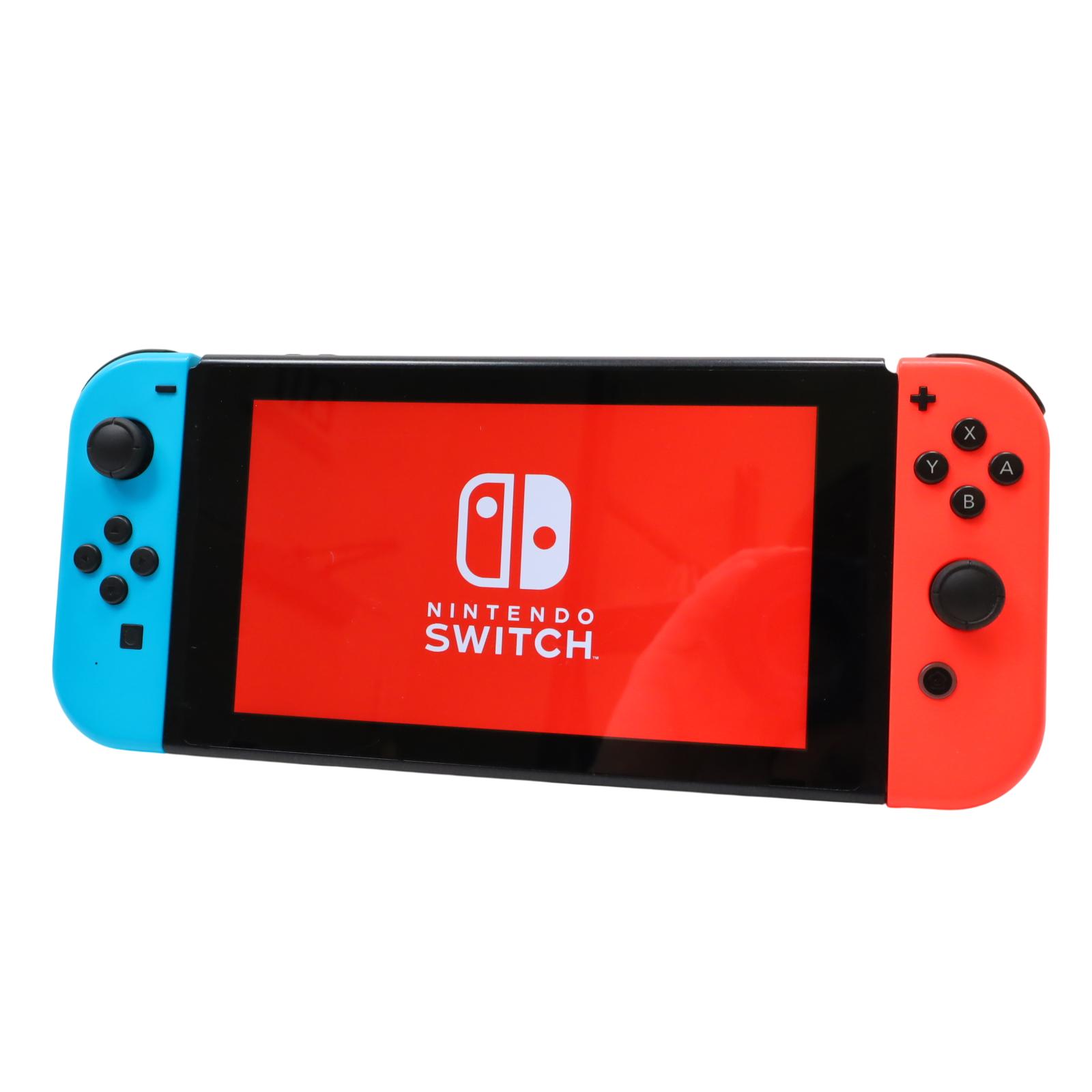Nintendo Switch HAC-001 32GB Video Game System - Blue/Red (7264)