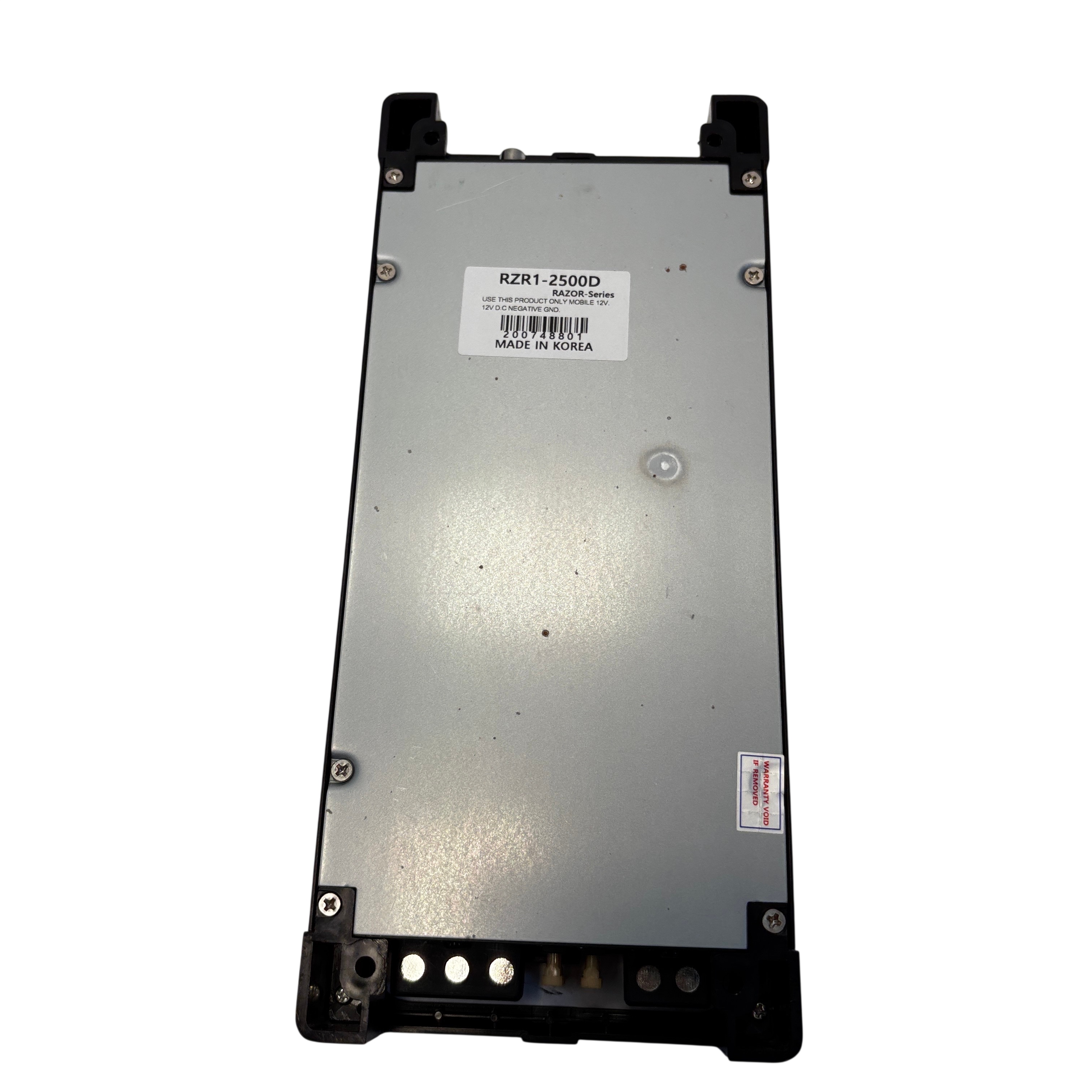 Power Acoustik Razor-Series 1 Channel 12V Car Amplifier RZR1-2500D