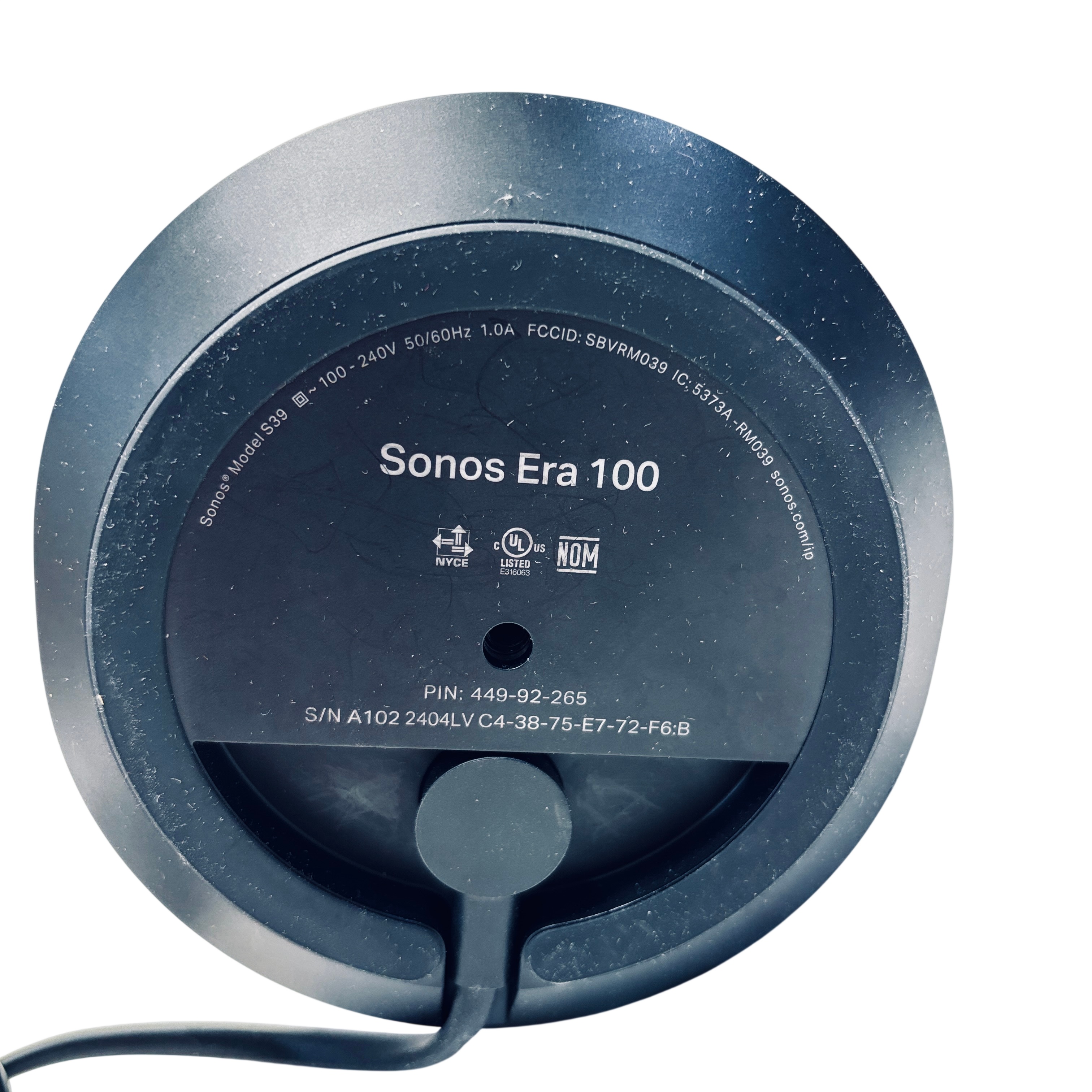 Sonos Era 100 S39 Wireless Smart Speaker Bluetooth WiFi Home Audio