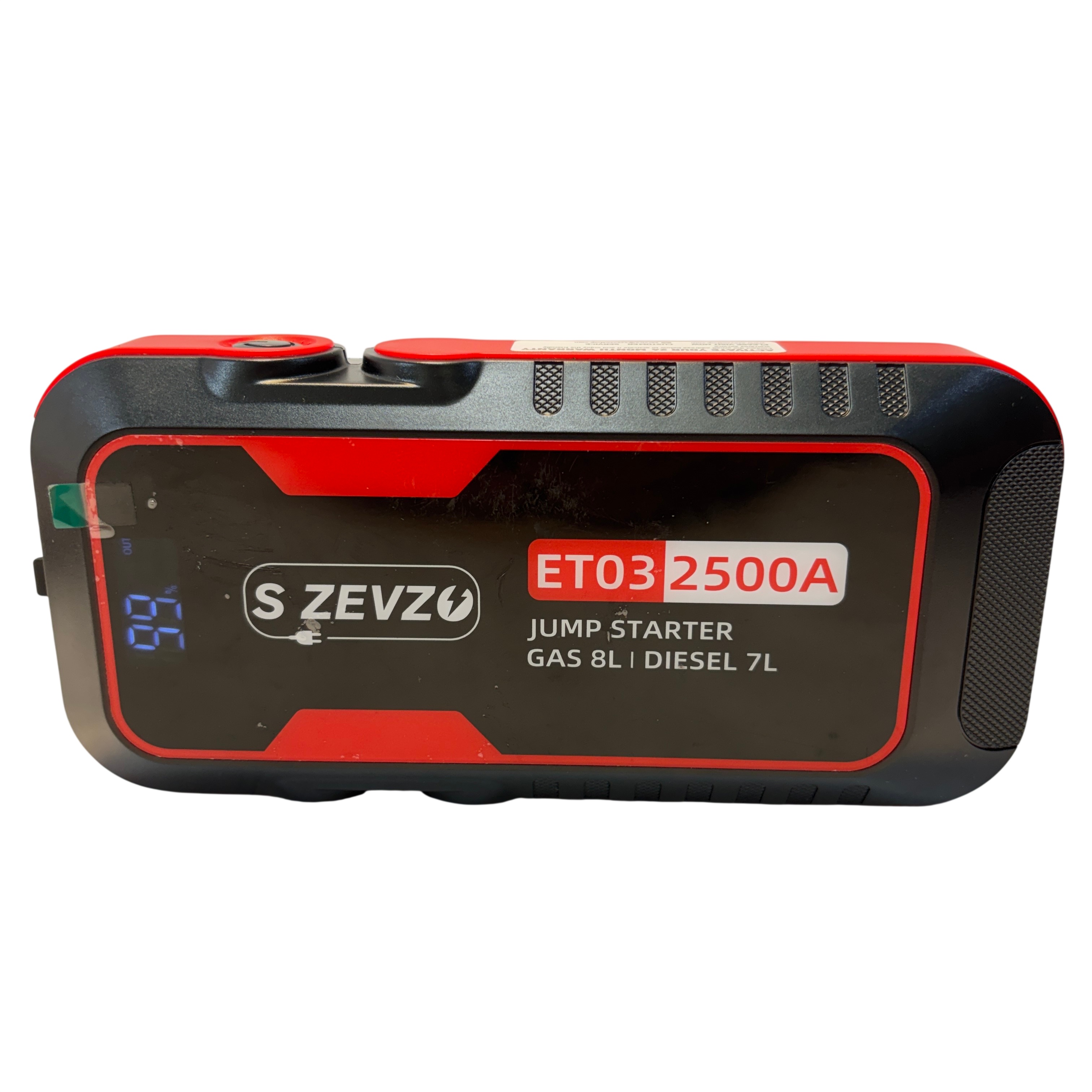 S ZEVZO ET03 2500A Peak Current Car Jump Starter 12V Power Bank