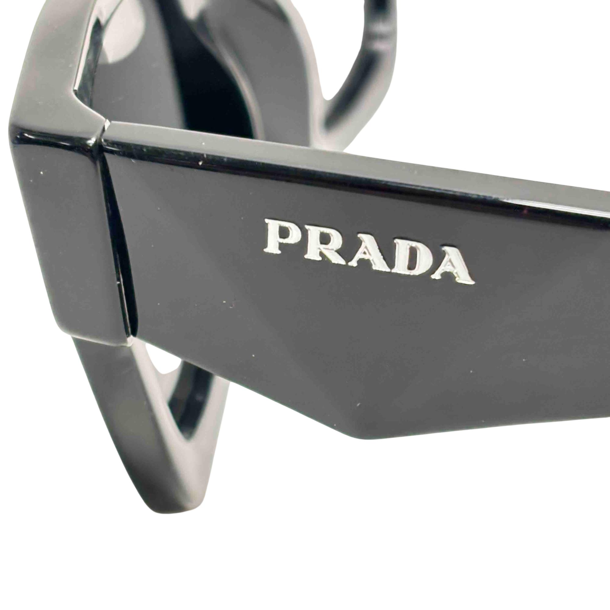 Prada SPR A06 50/21 16K-08Z 145 3N Women's Black Sunglasses