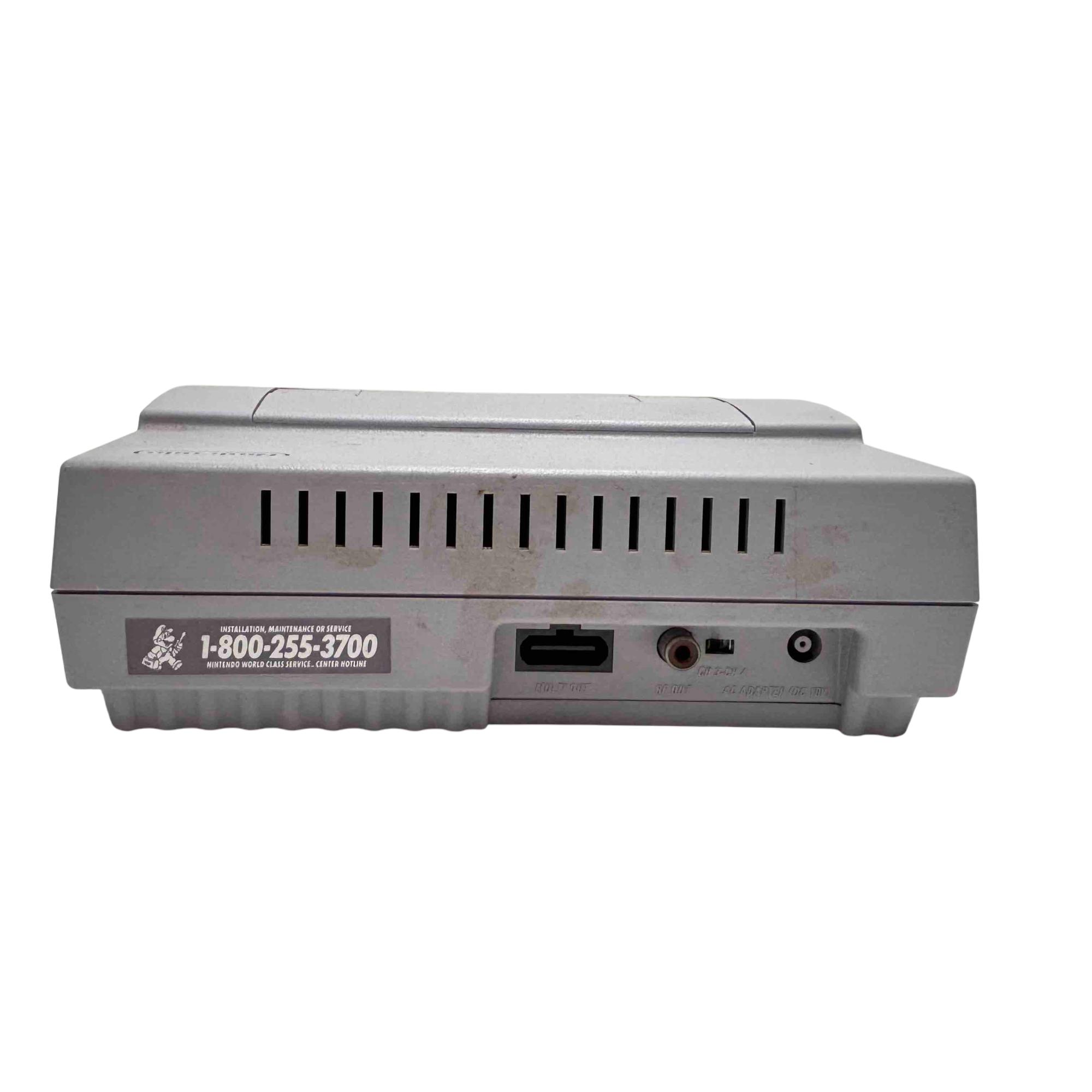 Super Nintendo SNS-001 Video Game Console Gray 7571