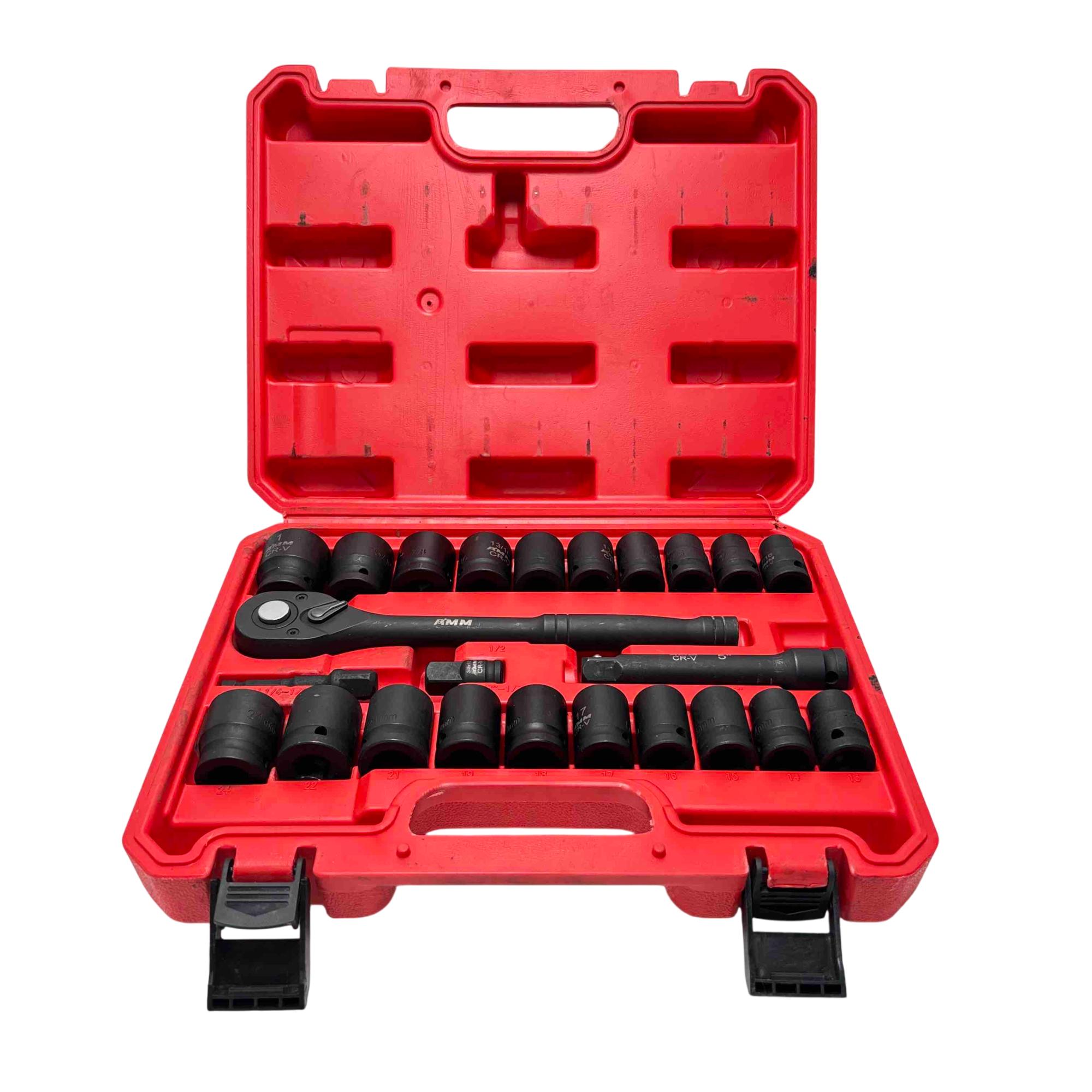 定番のお歳暮&冬ギフトの商品をすべ AMM CR-V 24 Piece YMX038 CR-V Impact Socket Set その他