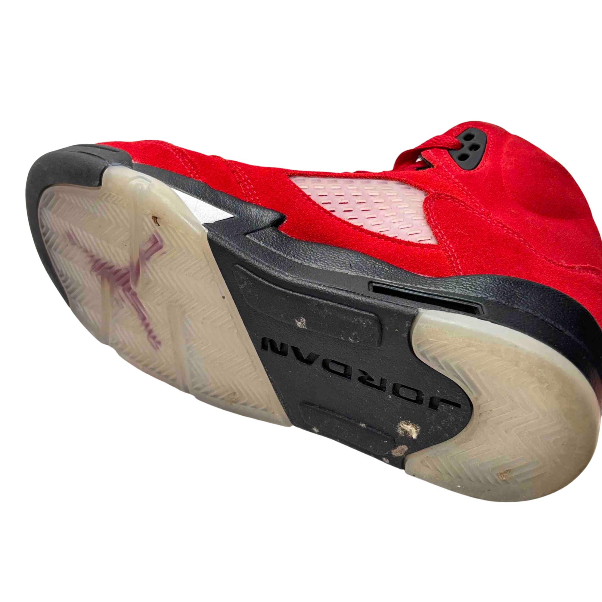 Nike Air Jordan 5 Retro Varsity Red/Black-White Size 6.5Y