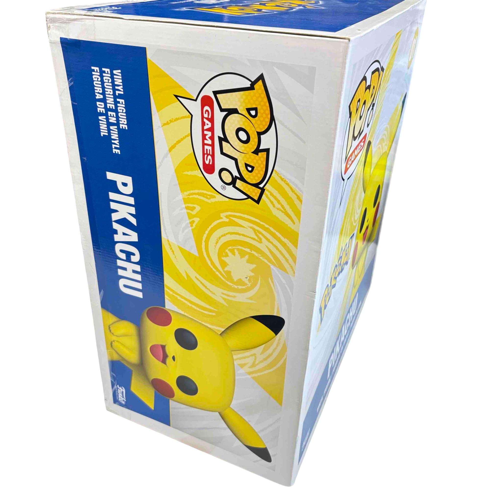 Funko Pop! Games: Pokémon 01 Pikachu Vinyl Figure Mega 10-Inch
