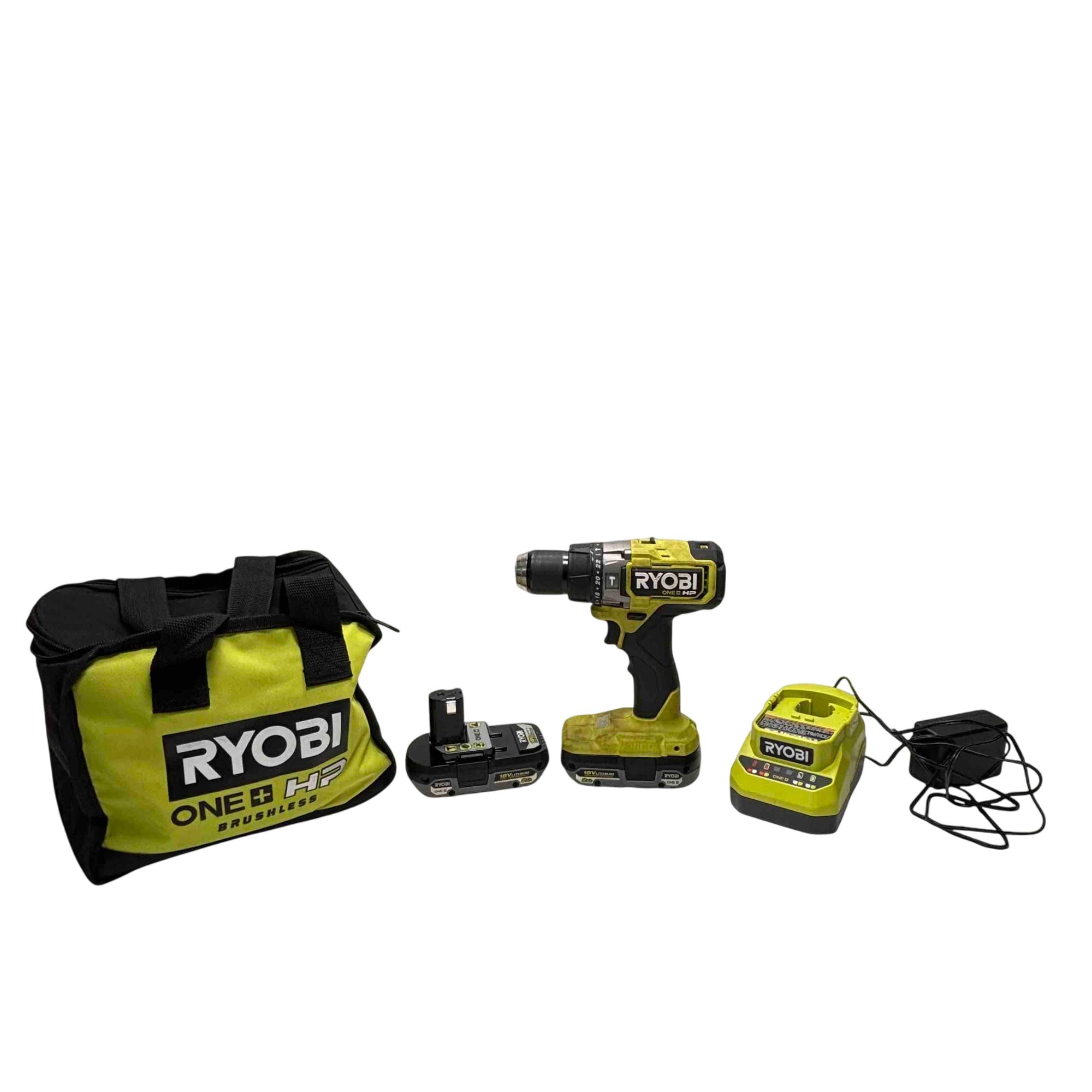 Ryobi Brushless Ryobi One Plus Drill And Impact Driver Kit Ryobi