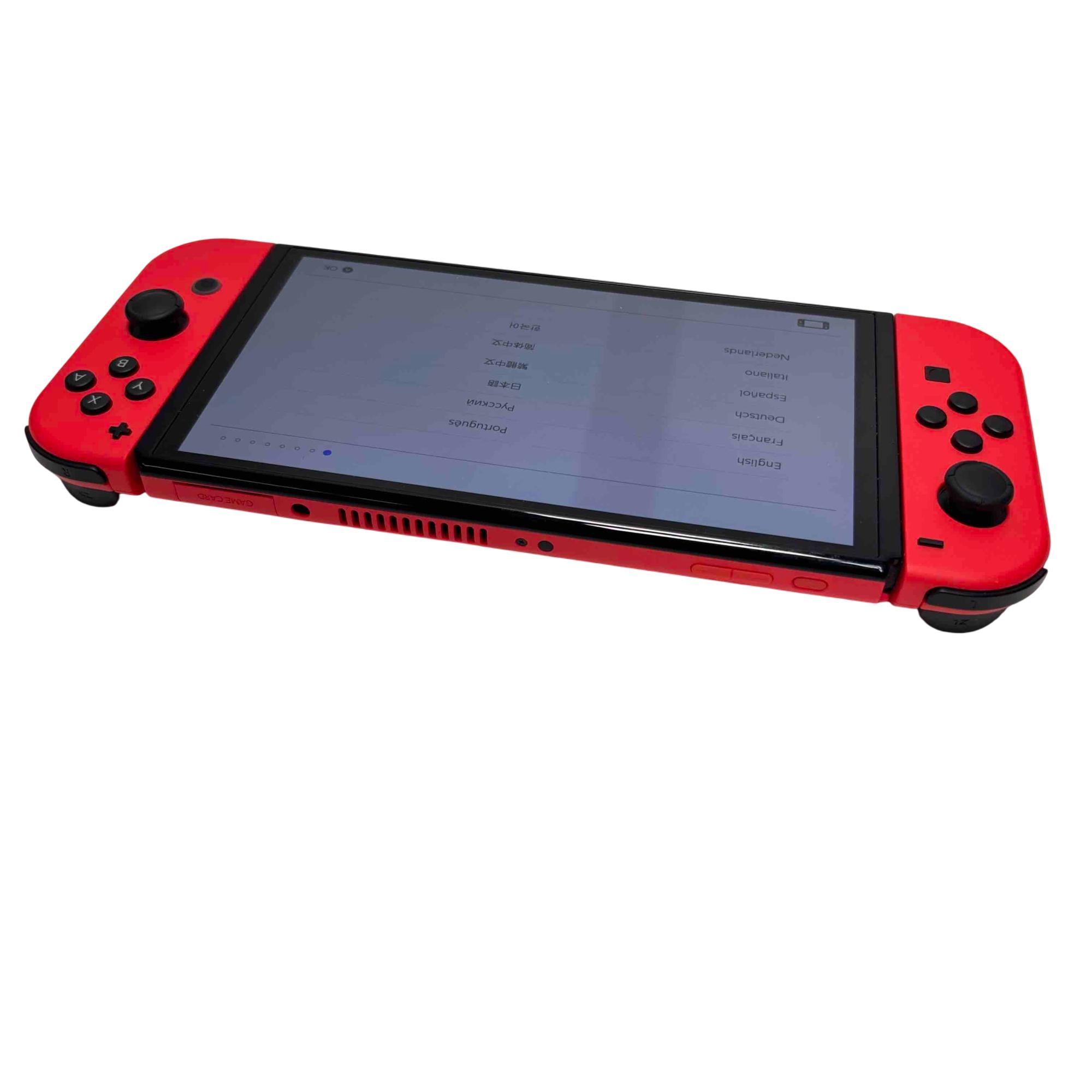 Nintendo Switch OLED HEG001 Red Edition Console 9819