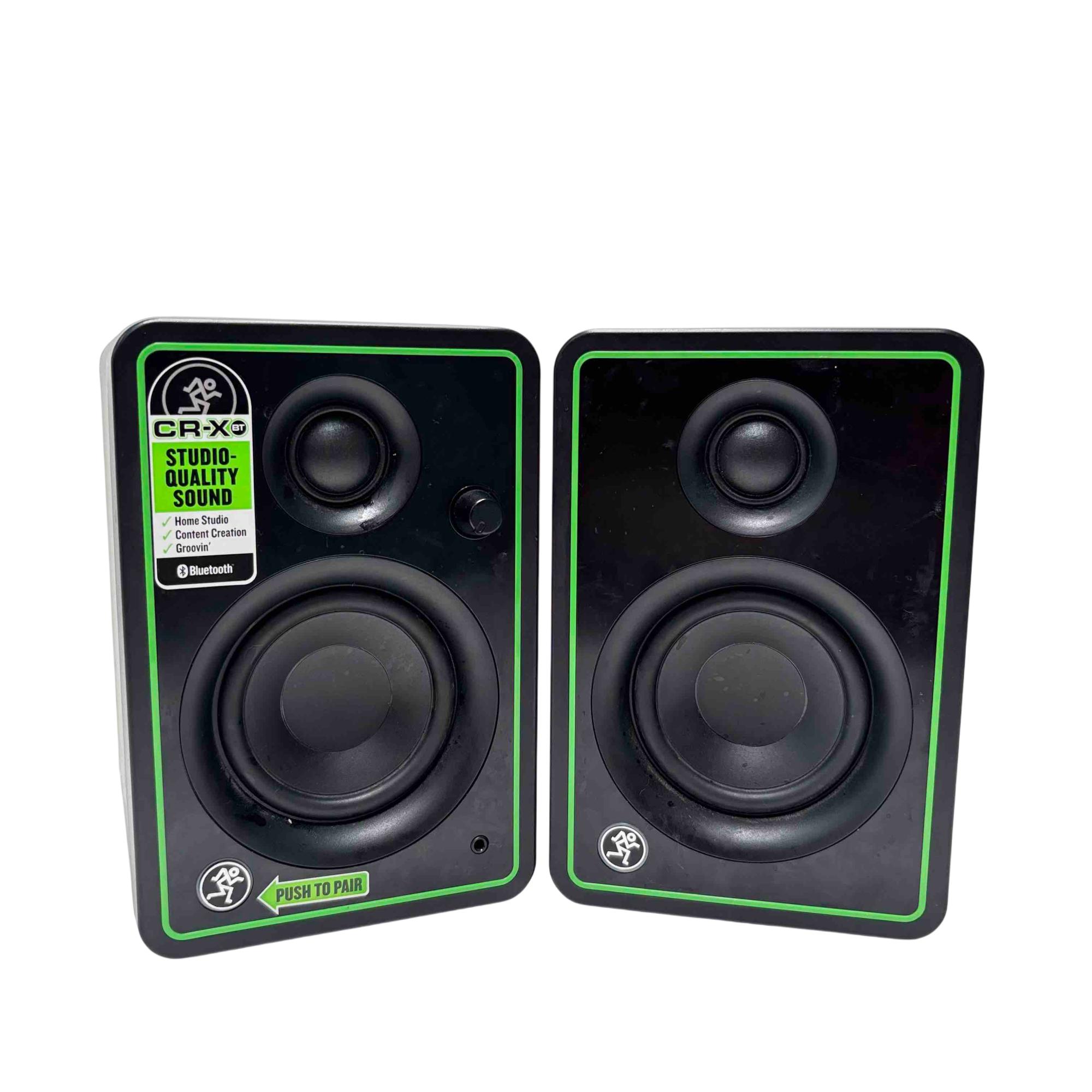Mackie CR3-XBT Studio Monitor Pair Bluetooth Speakers Black