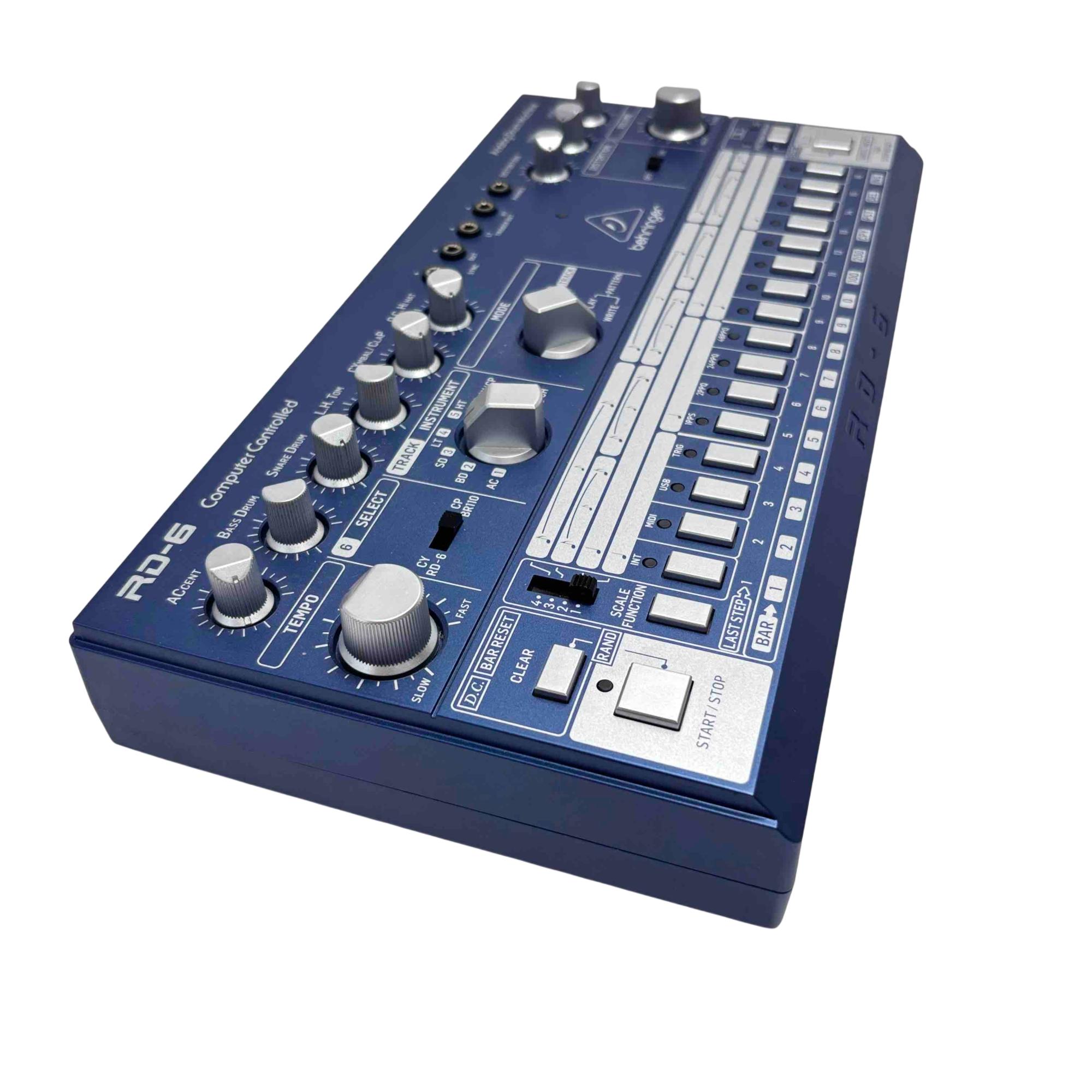 Drum Machine Behringer RD-6-TG Analog (Tangerine) RD-6-TG Drum Machine Behringer RD-6-TG Analog (Tangerine) RD-6-TG