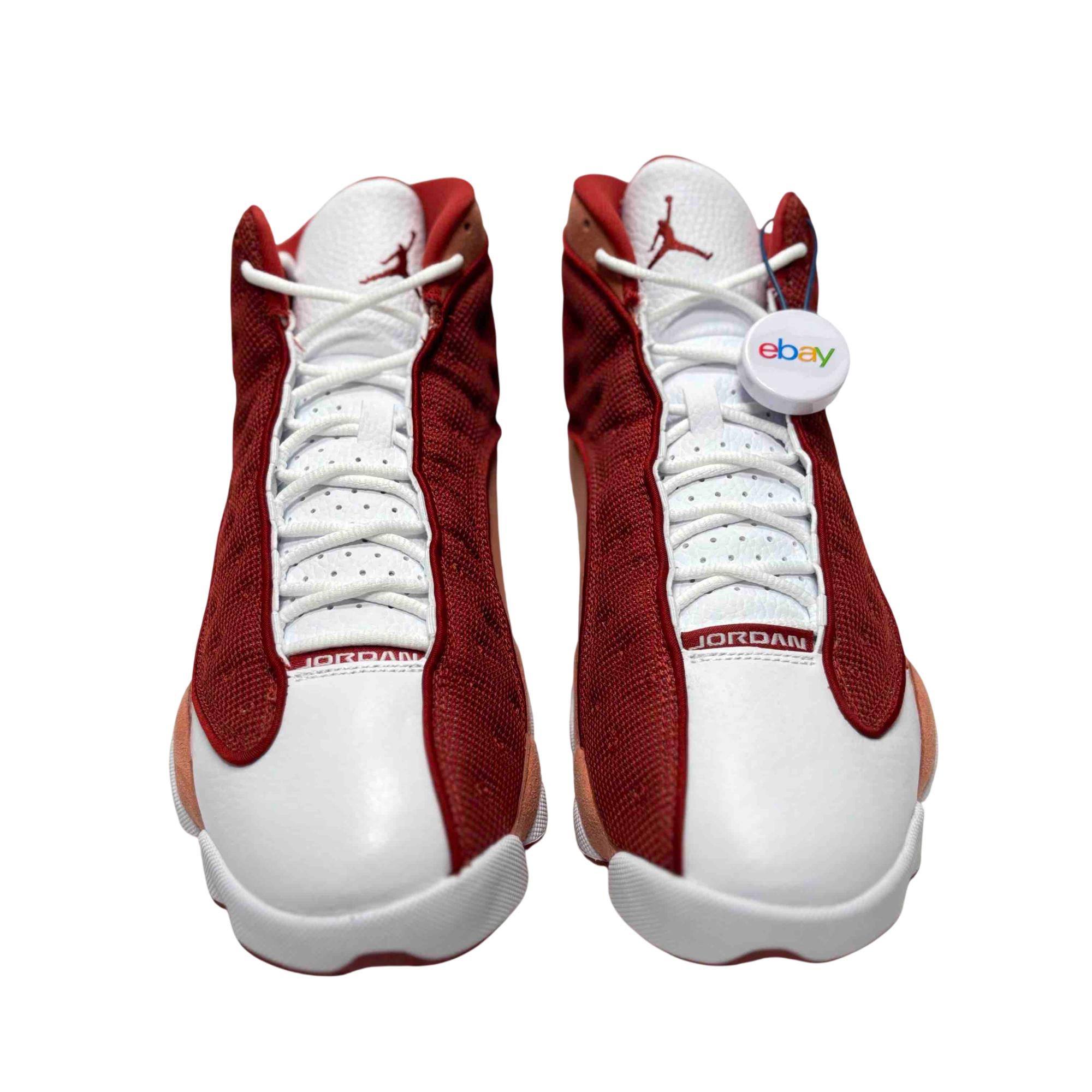 Air Jordan 13 Retro Dune Red DJ5982-601 Men's Sneakers Size 10