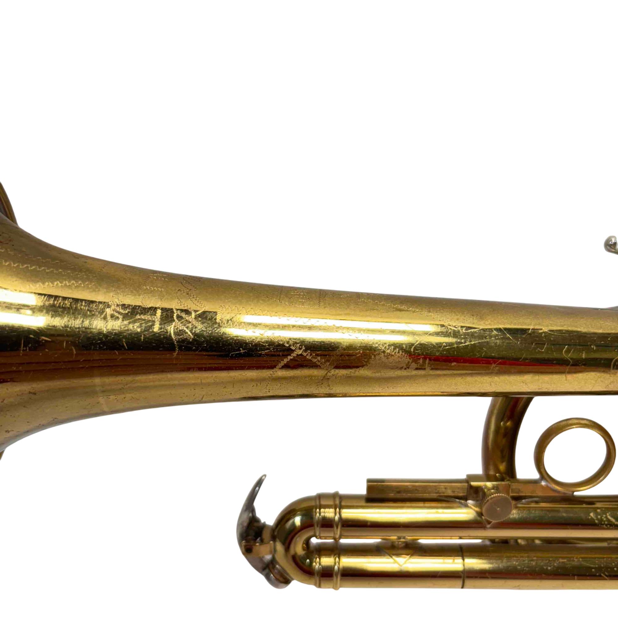 AMC Brass Trumpet /Original Case - Vintage Reynolds Elkhart