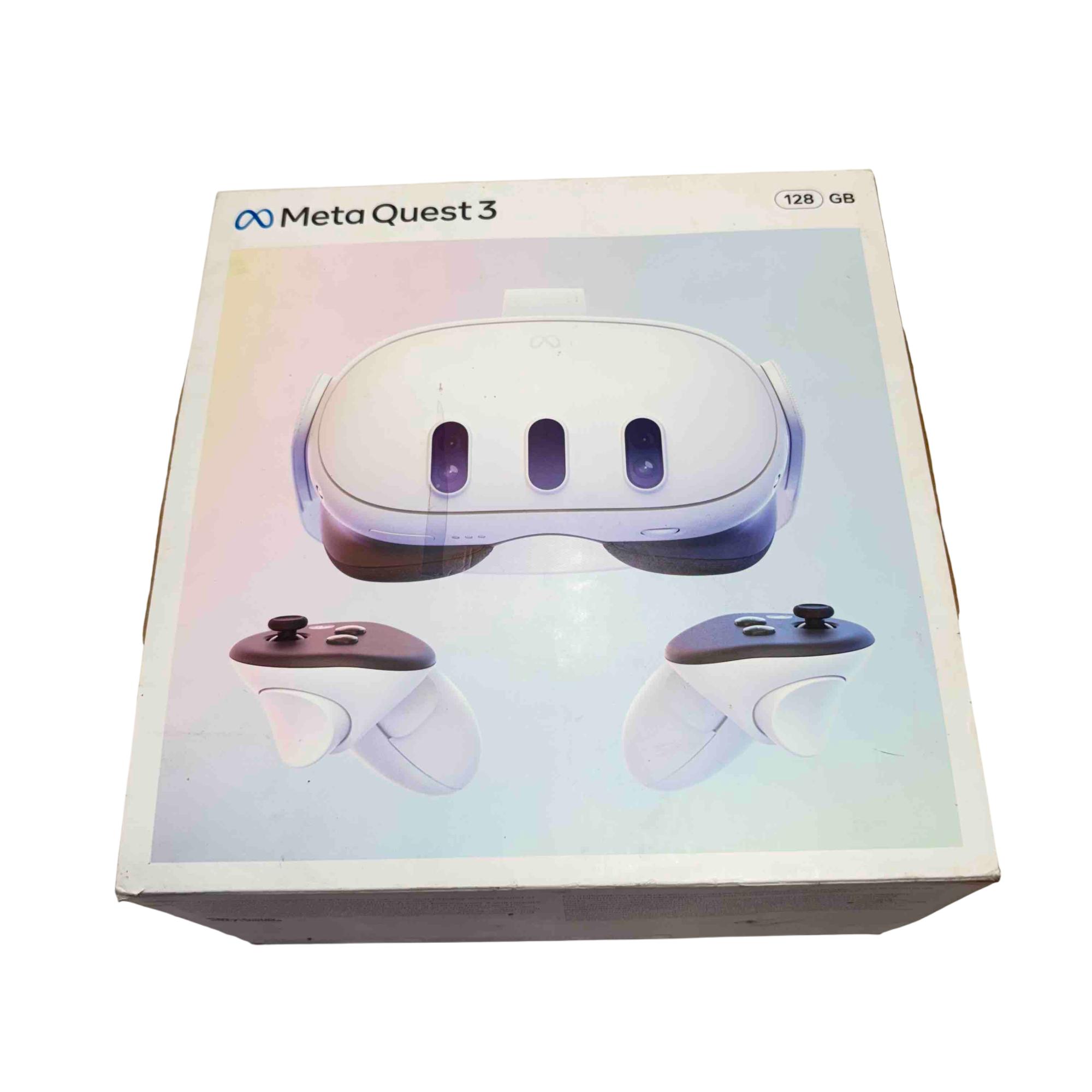 Meta Quest 3 128GB Standalone All-in-One VR Headset White