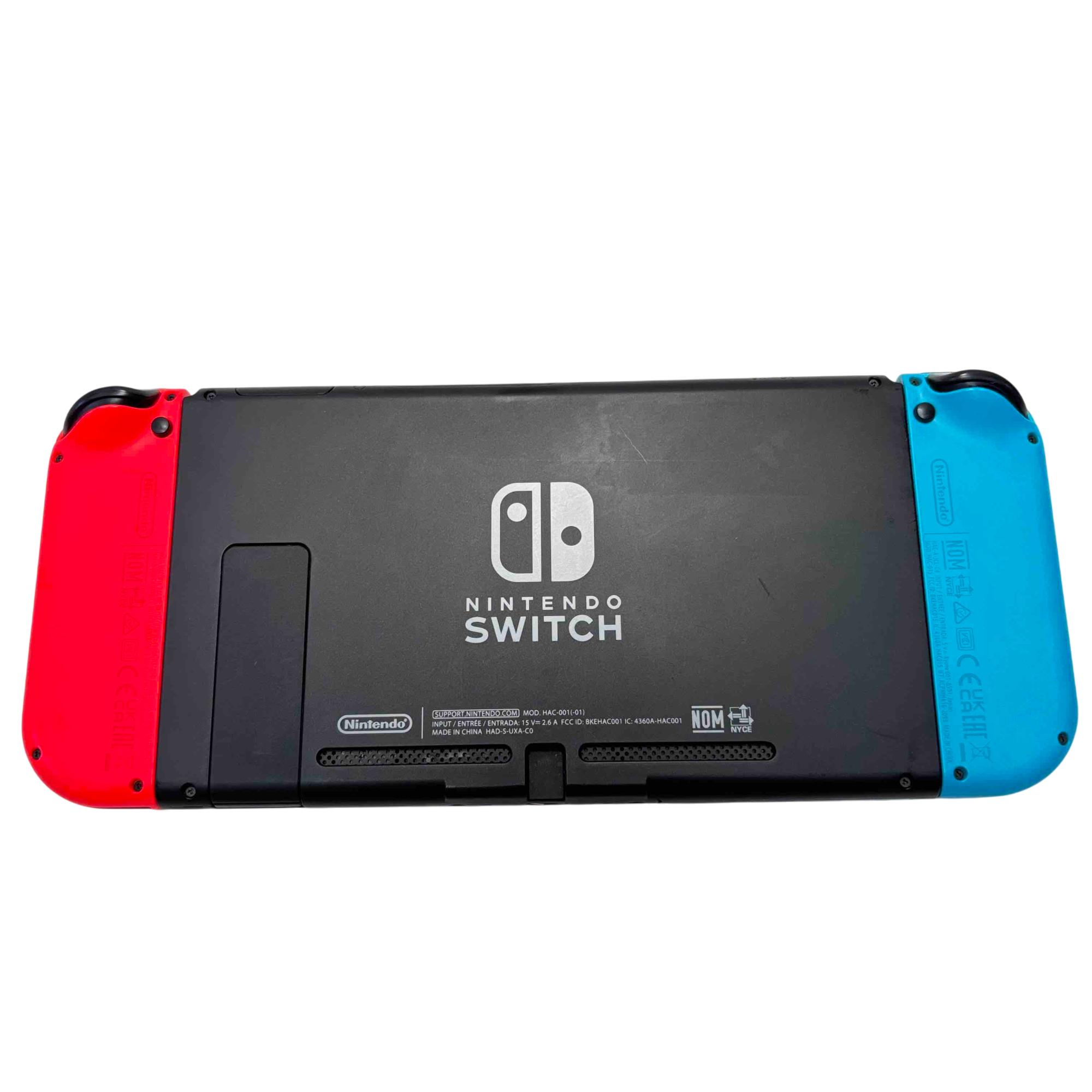 Nintendo Switch HAC-001 32GB Video Game System Red/Blue 3091