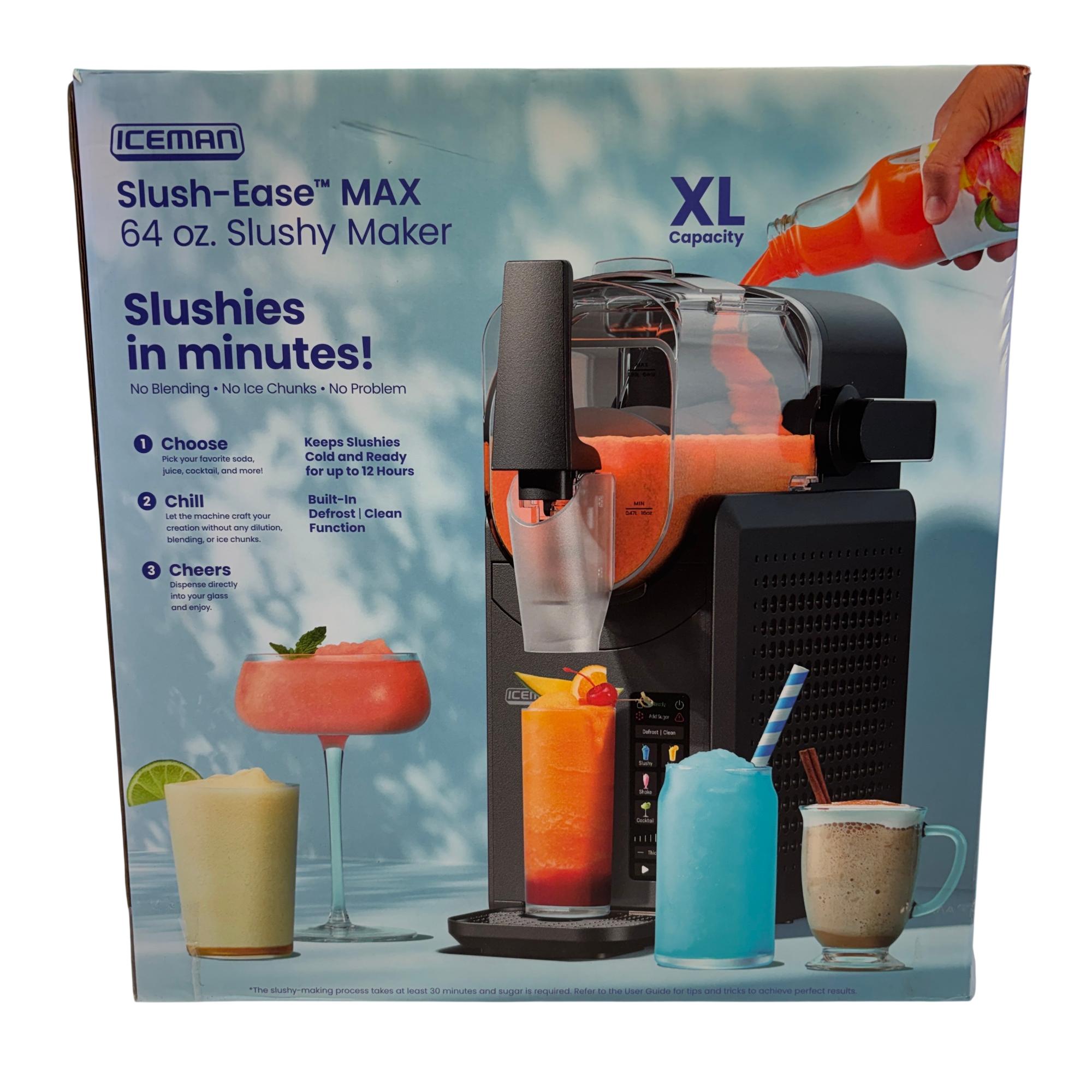 Iceman Rj62 Chefman ICEMAN Slush-Ease Frozen Drink Maker RJ62-20A-BLK