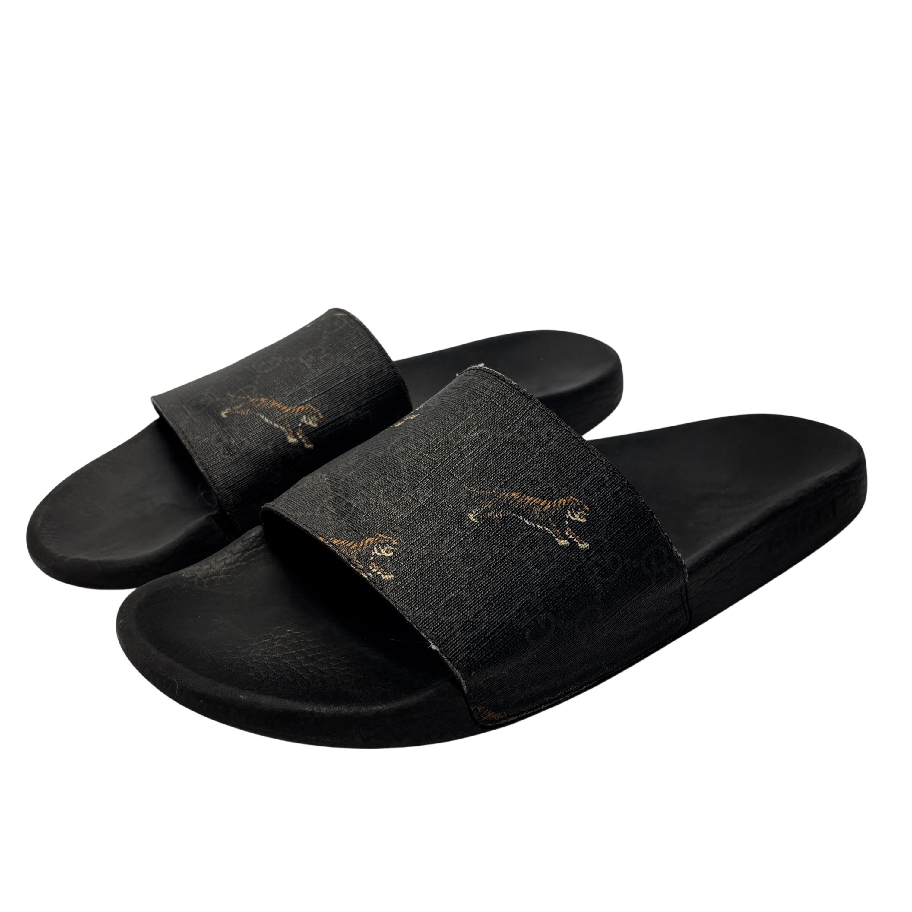 Gucci 407345-G0K00 1084 Slide Sandals Size 13