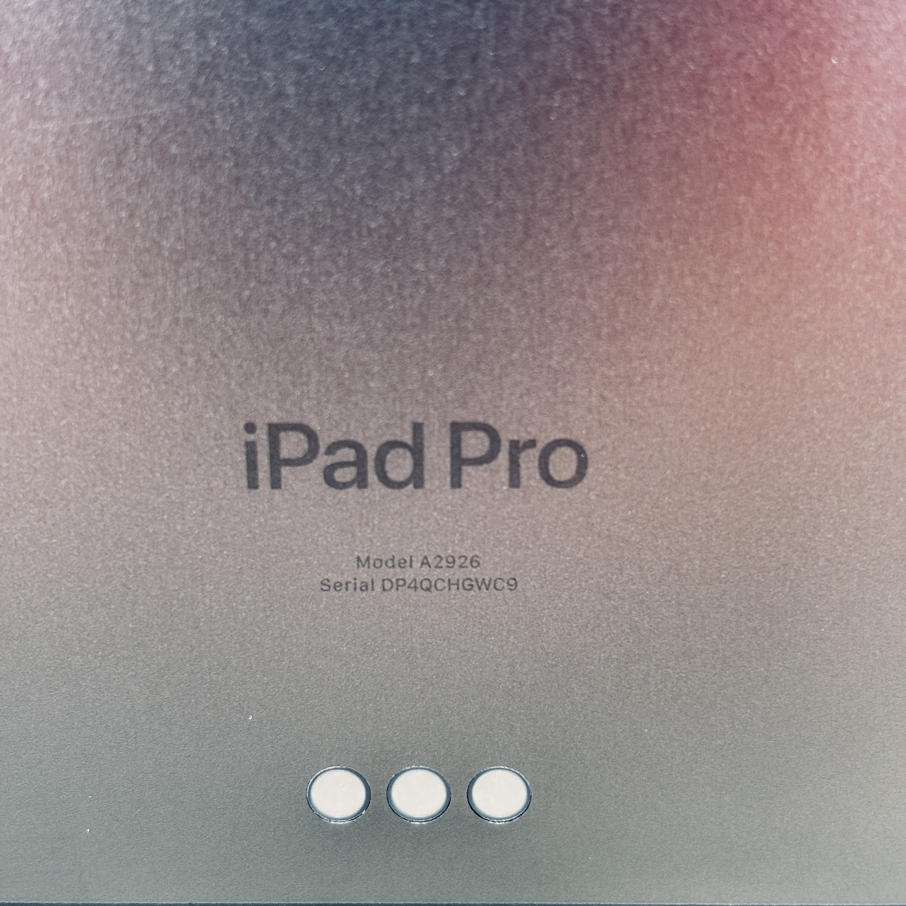 Apple iPad Pro MVXR3LL/A M4 4.4Ghz 256GB Wi-Fi+Cellular Space Gray 13
