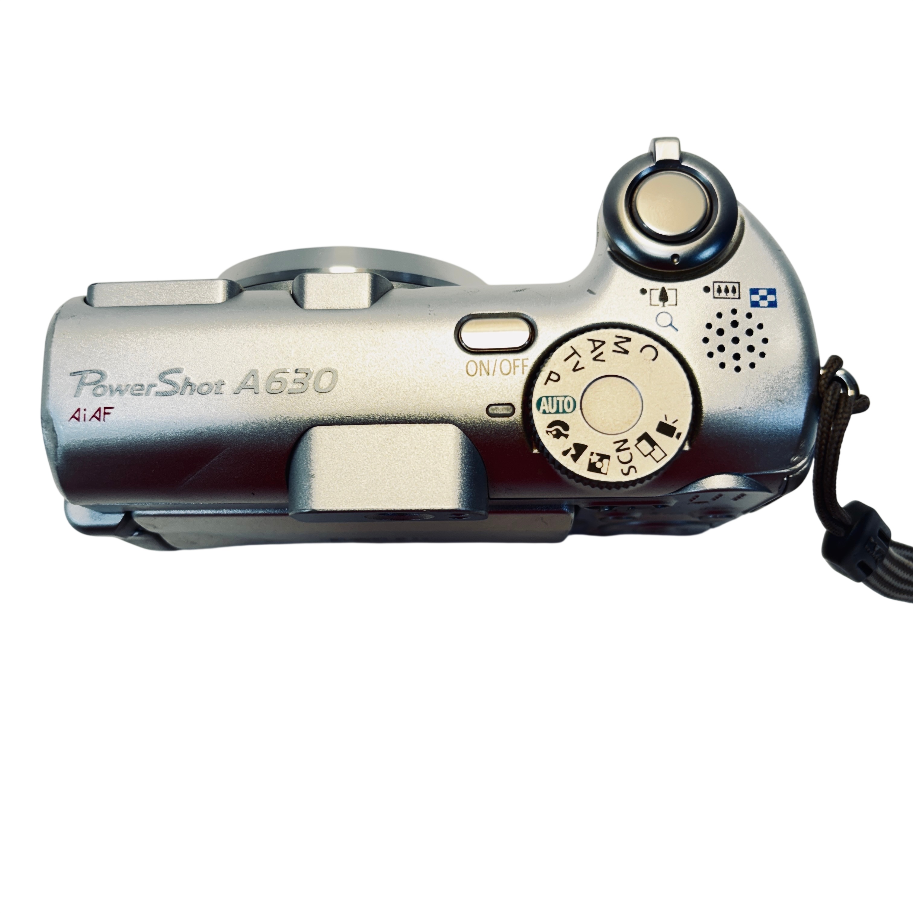 Canon PowerShot A630 Digital Camera 8MP 4x Zoom Silver PC1201