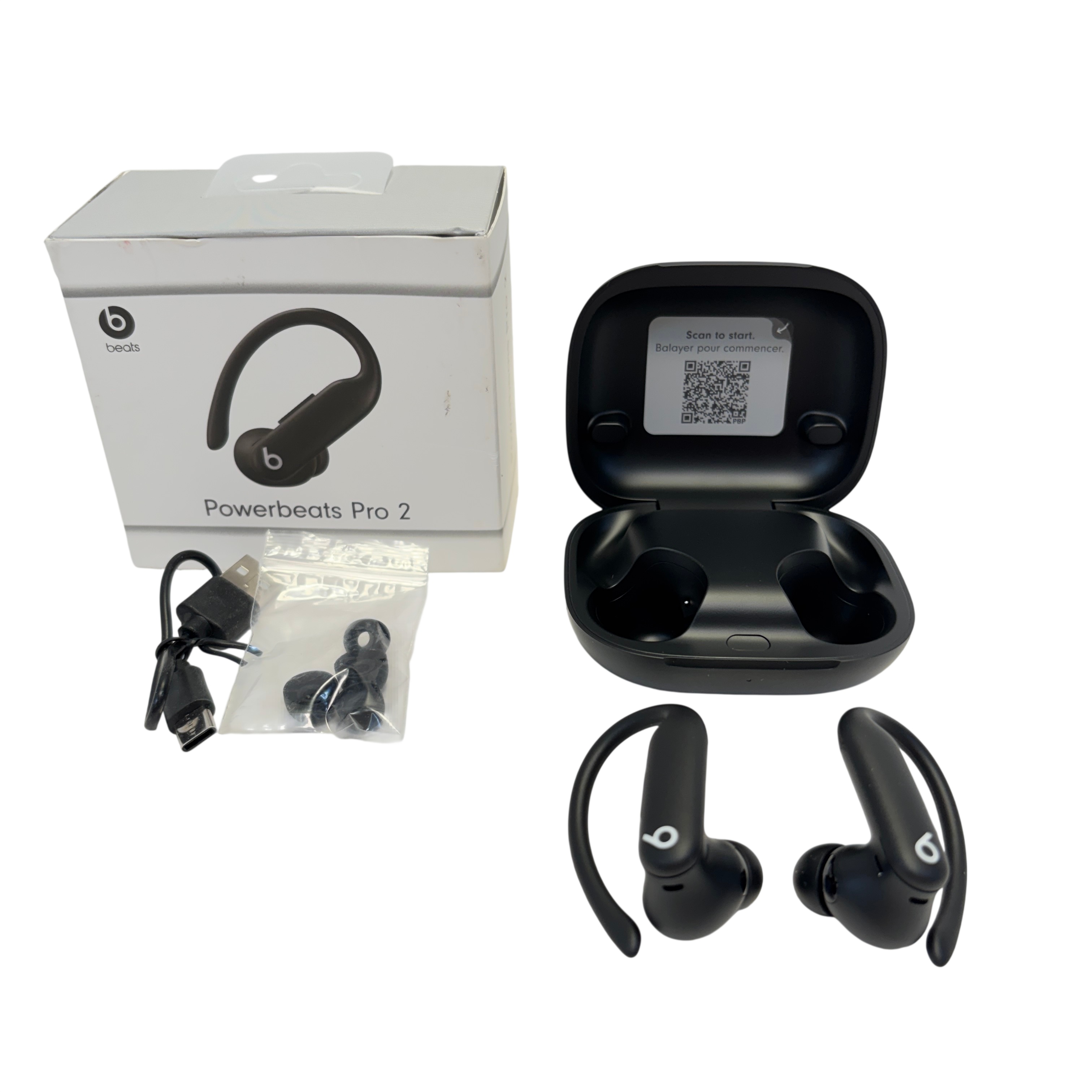 Apple Powerbeats Pro 2 True Wireless Sports Earbuds Black MX723LL/A