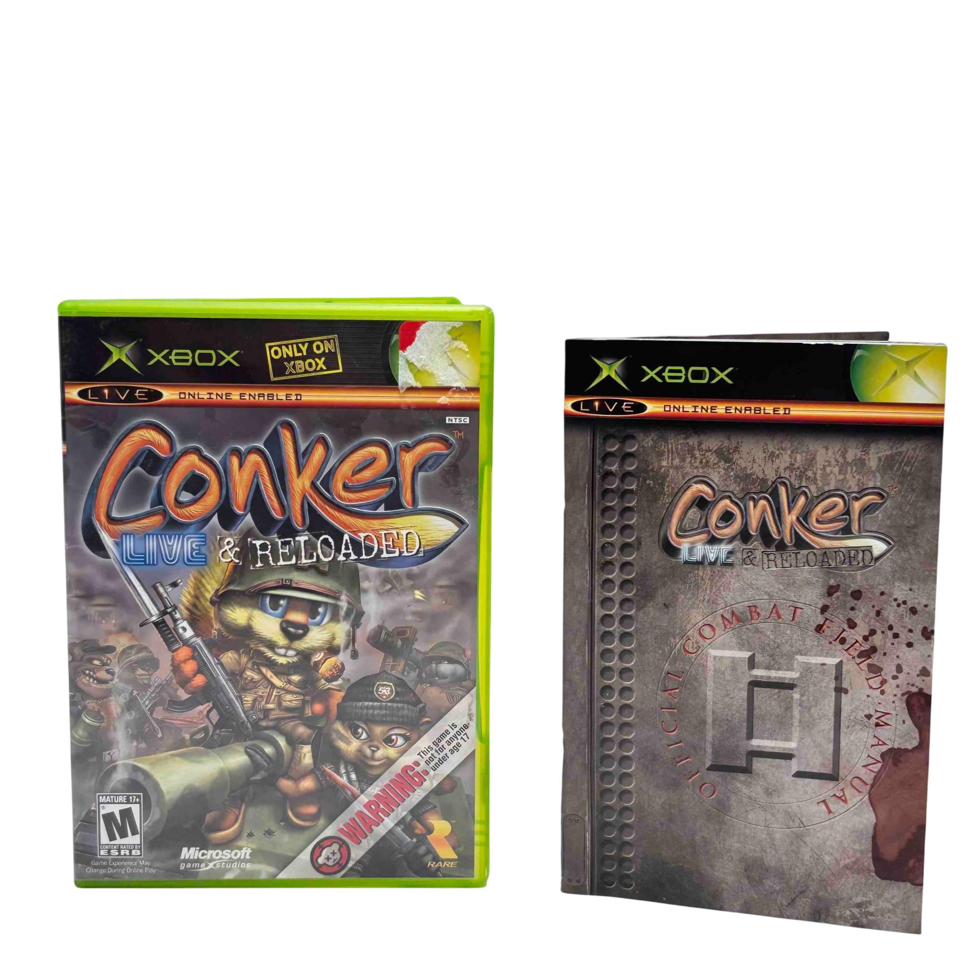 Conker: Live & Reloaded Xbox Video Gaming Disc