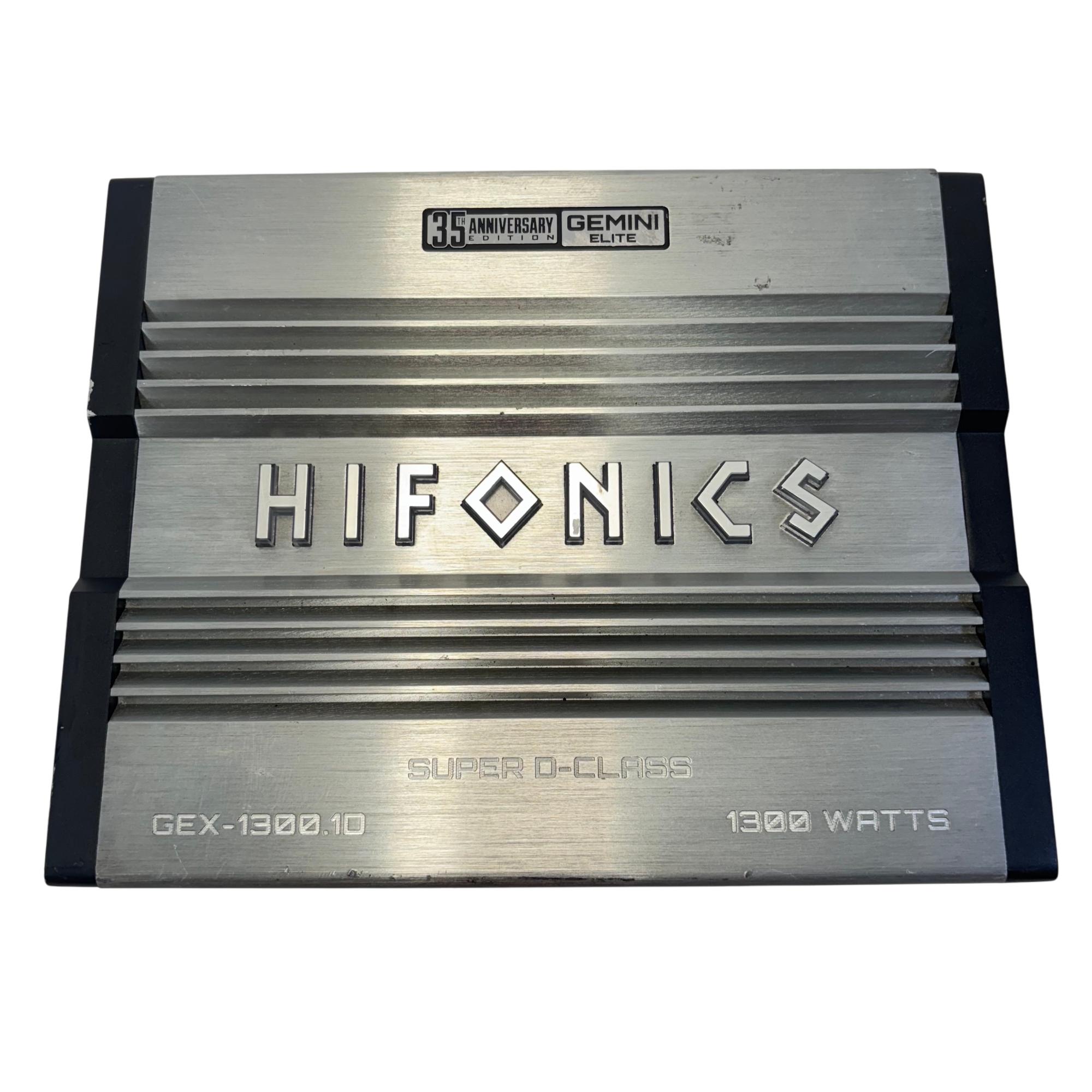 Hifonics GEX-1300.1D 35th Anniversary Gemini Elite Super D-Class