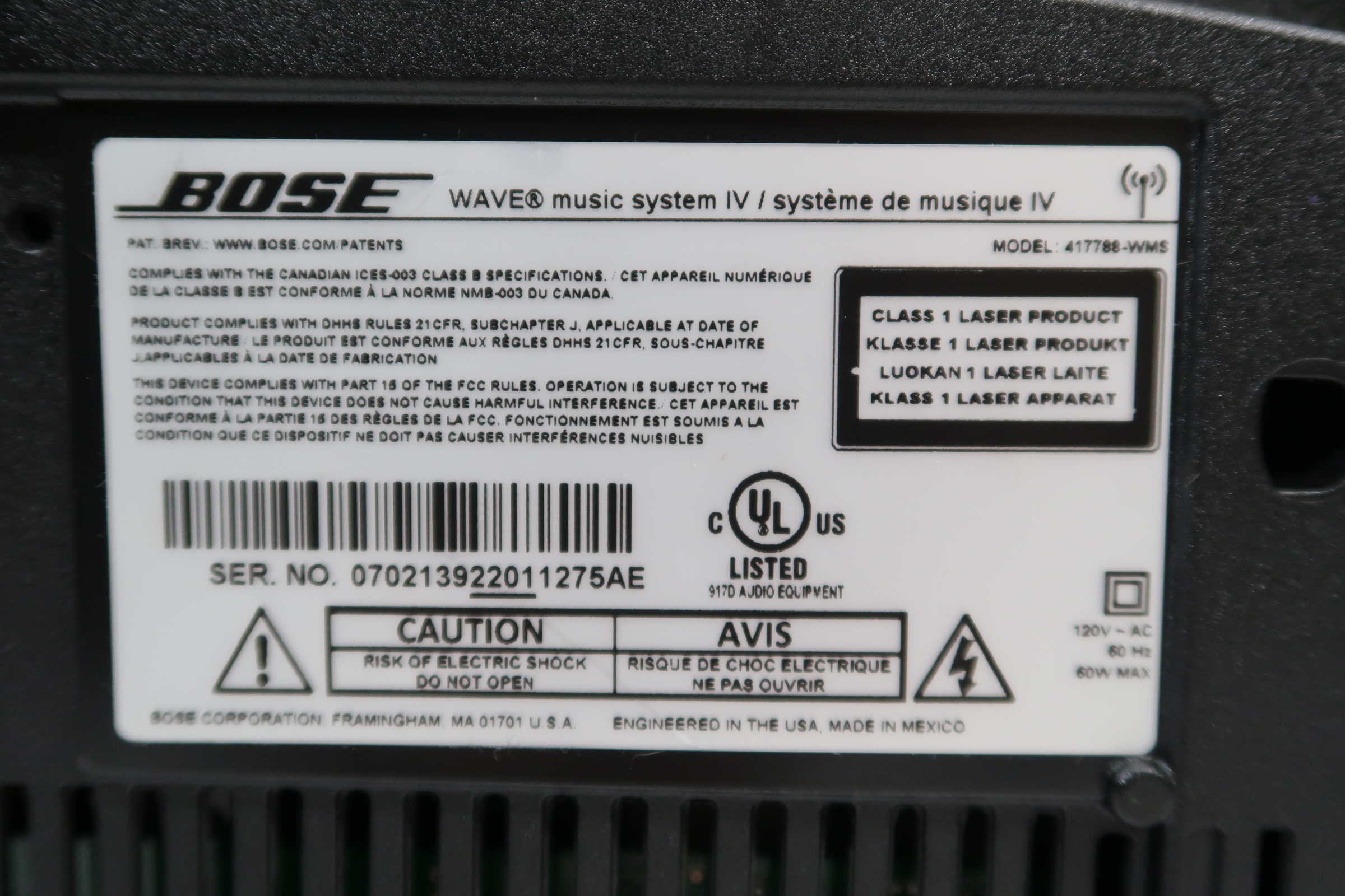 thumbnail image 2 of 1 Replacement Lithium Battery For Bose Wave Music System Remote Control IV III II 2 of 3