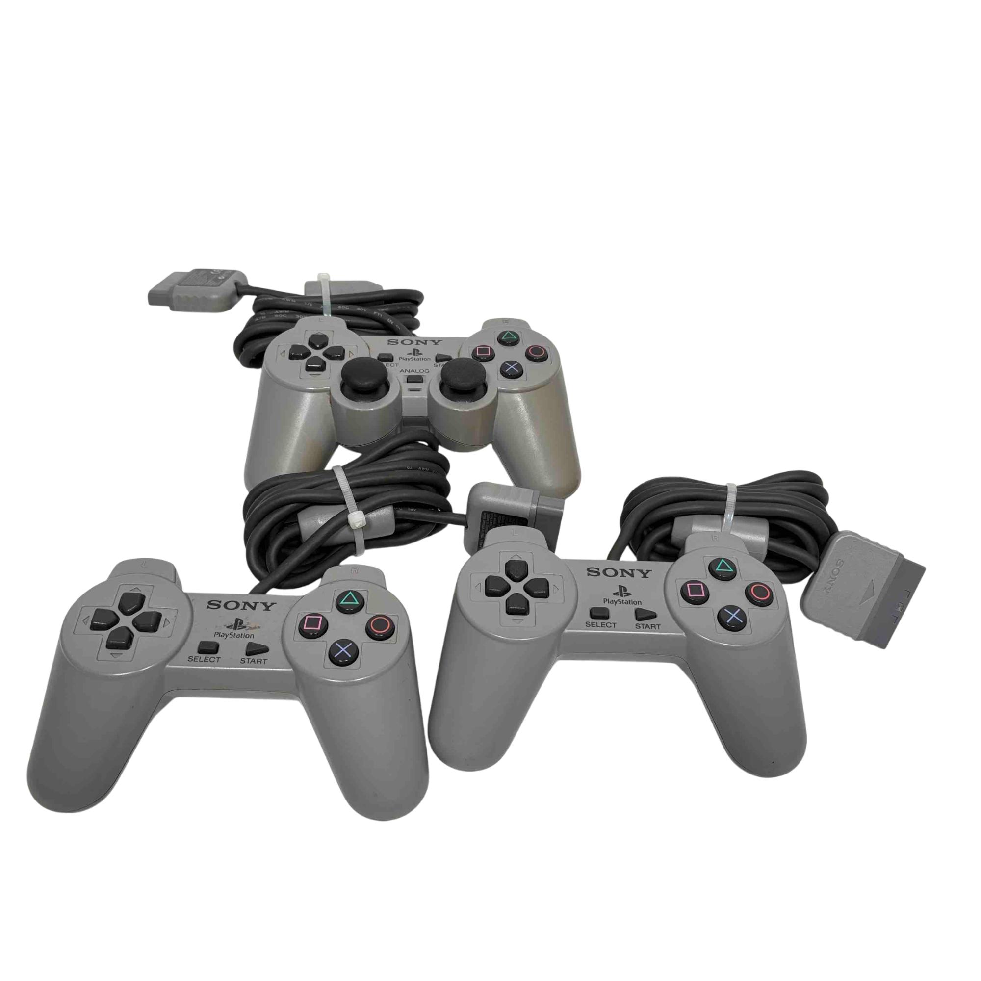Sony PlayStation 1 SCPH-7501 Gray Body Home Video Game Console - 0976
