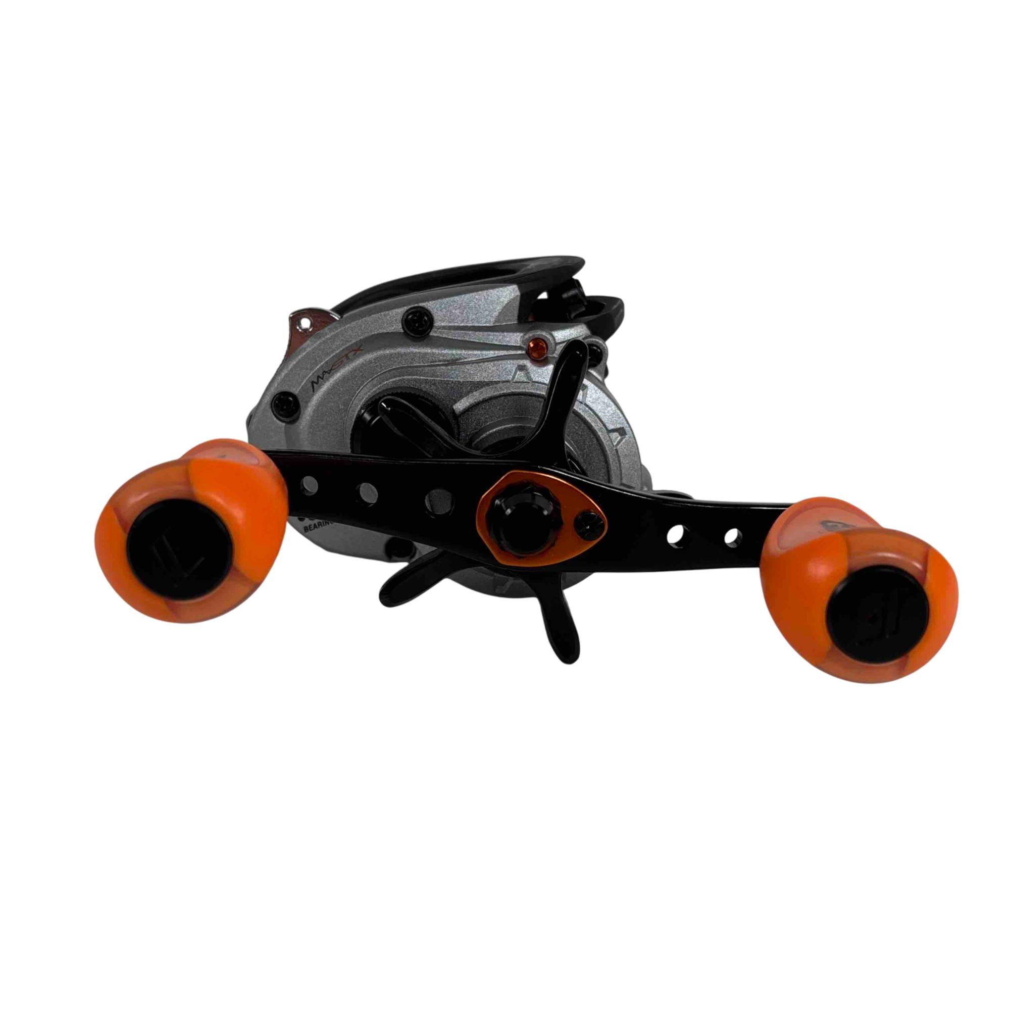 abu garcia baitcaster gears Revo X Baitcast Combo 7' Medium Heavy Right Hand drag performance and durability Abu Garcia Black Max Low