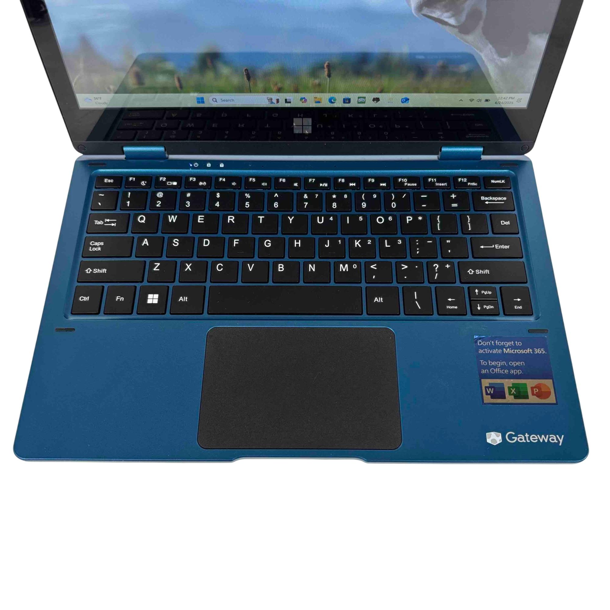 Gateway GWTC116-2BL Windows 11 Intel Celeron N4020 1.1GHz 4GB RAM 64GB ...