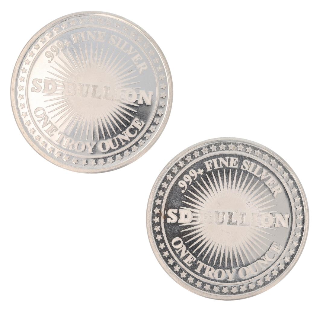 Silver Round Collections Assorted 1 oz .999 Fine Silver Round Variety Collection Set of 14 ...
