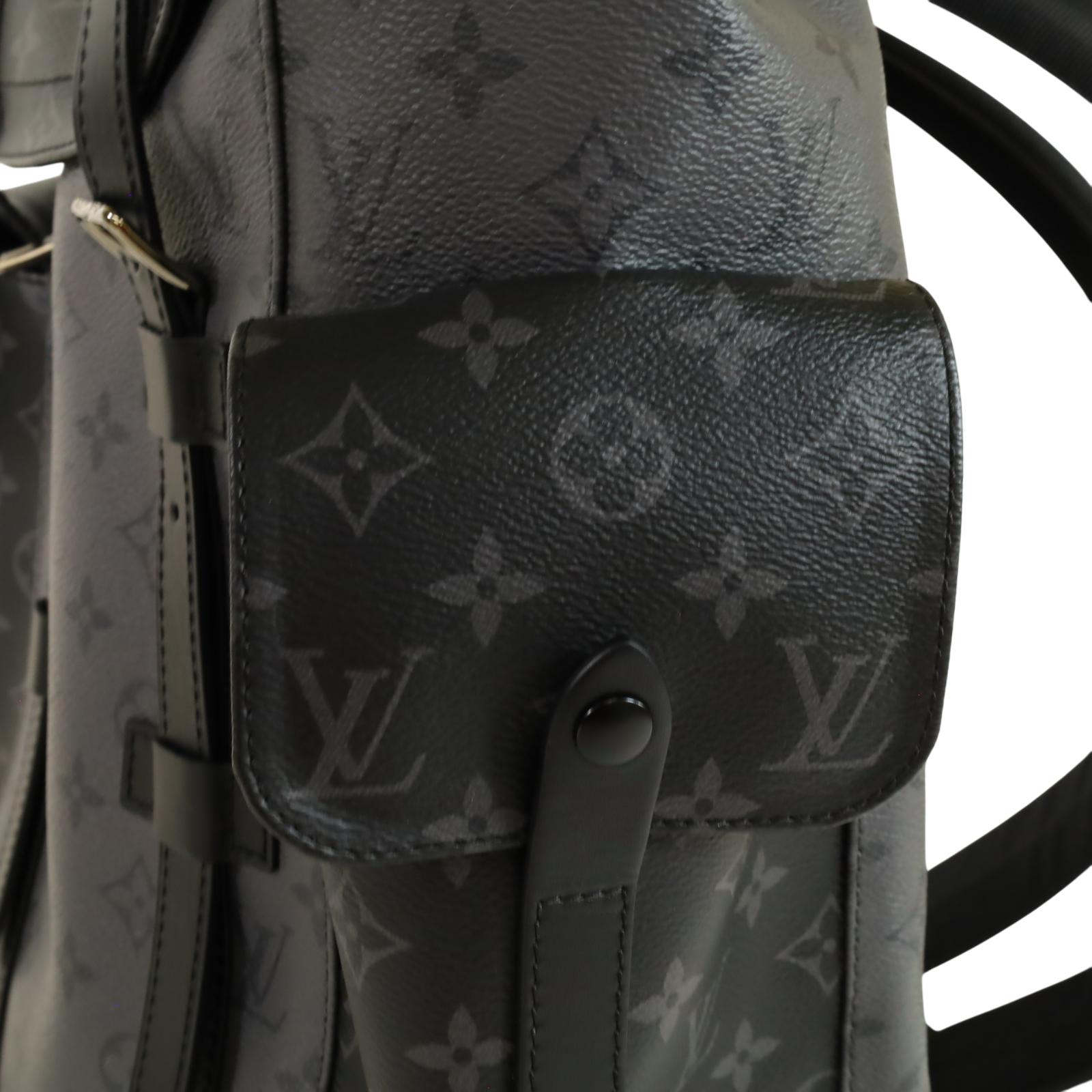 Louis Vuitton Christopher MM M45419 Monogram Eclipse Reverse Men's